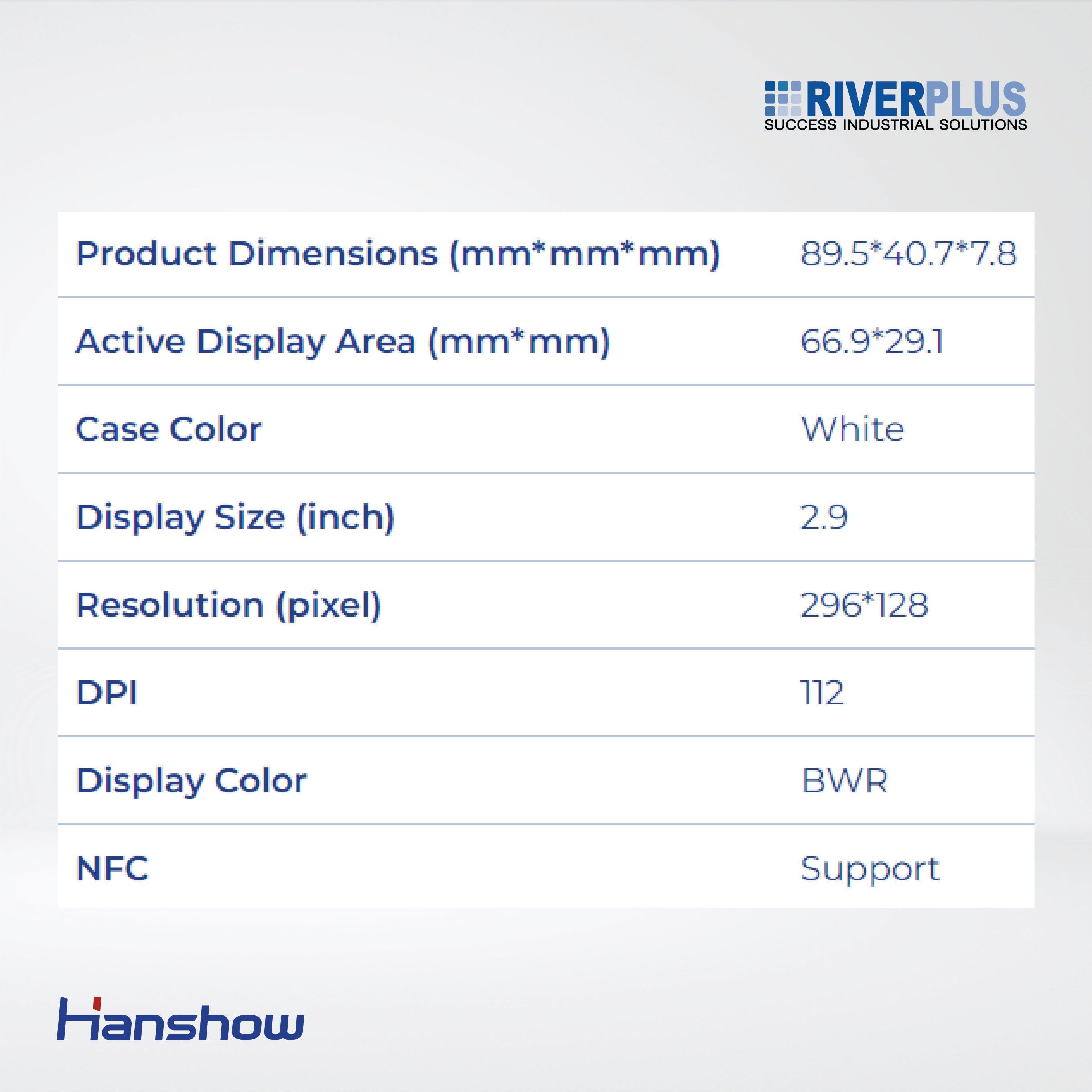 Nebular-2.9″ Support OTA firmware upgrades, 7 Color with LED Flash, IP68 - Riverplus