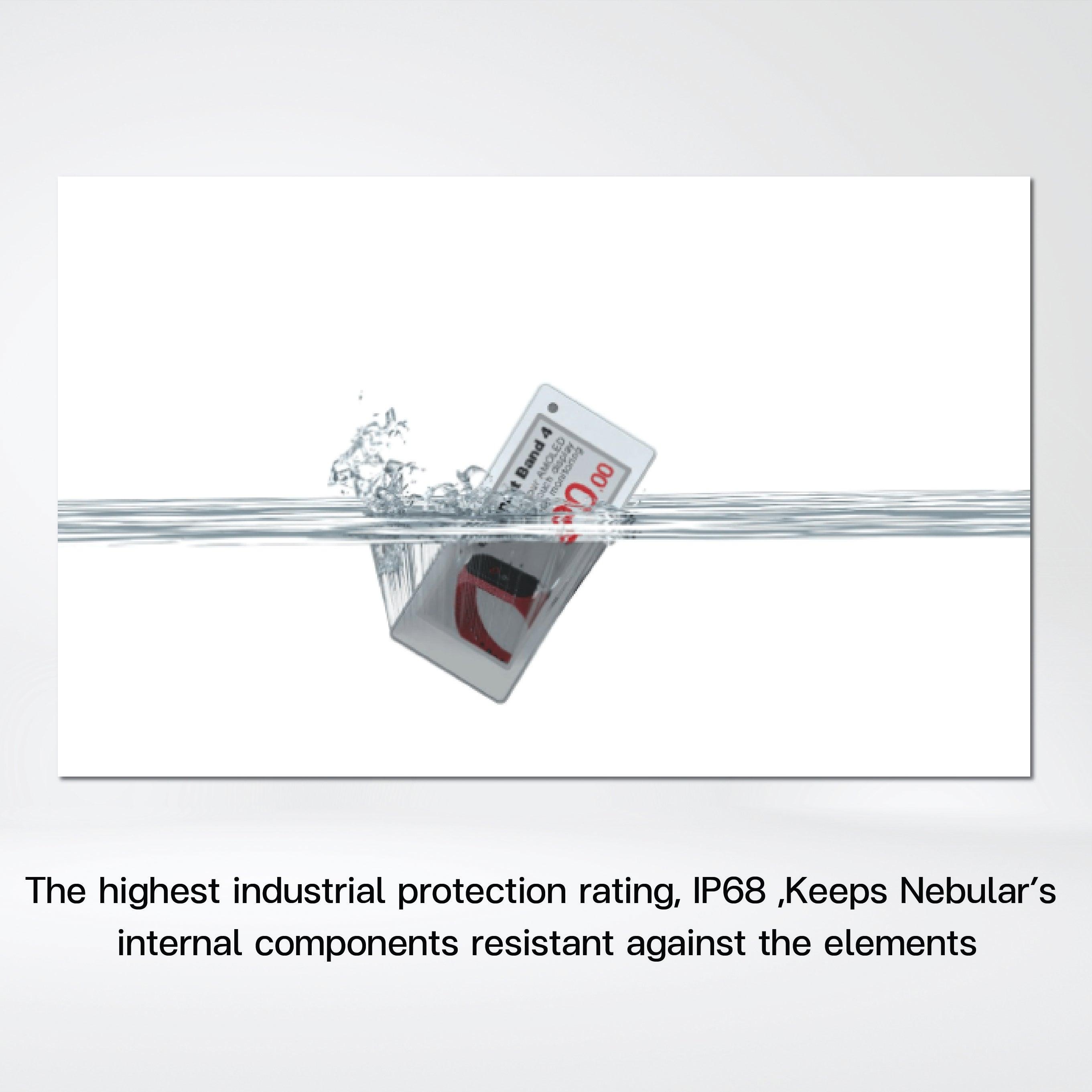 Nebular-5.83″ Support OTA firmware upgrades, 7 Color with LED Flash, IP68 - Riverplus