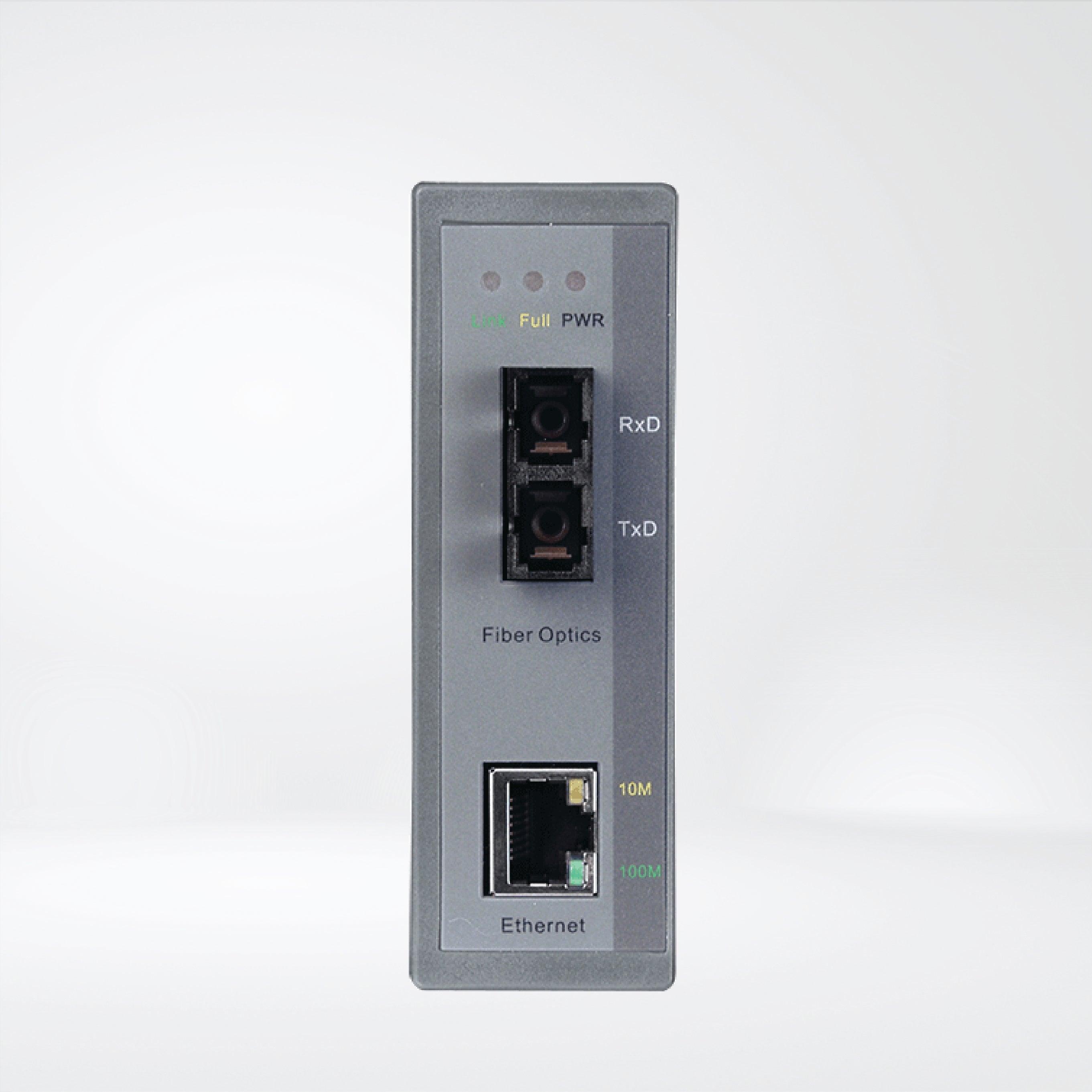 NS-200AFC-T Industrial 10/100 Base-TX to 100 Base-FX Media Converter - Riverplus