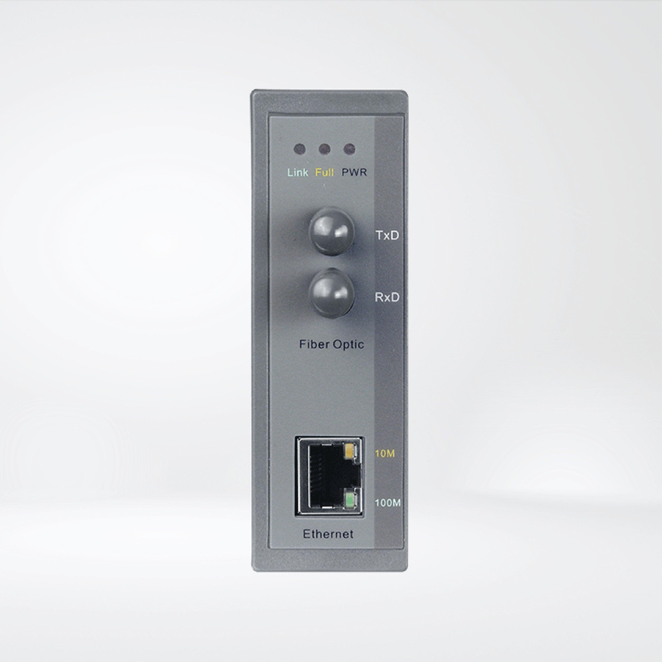 NS-200AFT-T Industrial 10/100 Base-TX to 100 Base-FX Media Converter - Riverplus