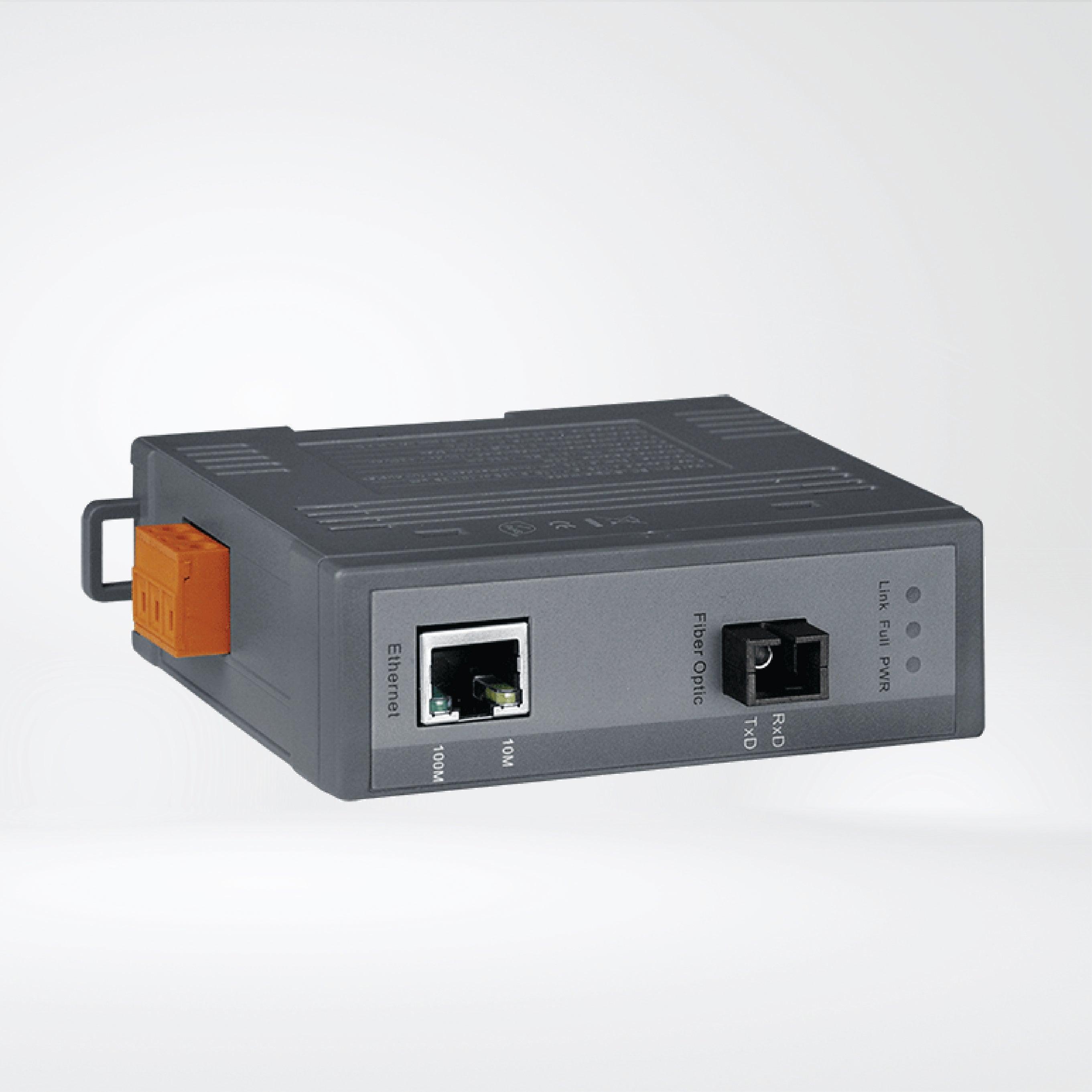 NS-200WDM-A Industrial Single-Strand 10/100 Base-T(X) to 100 Base-FX - Riverplus