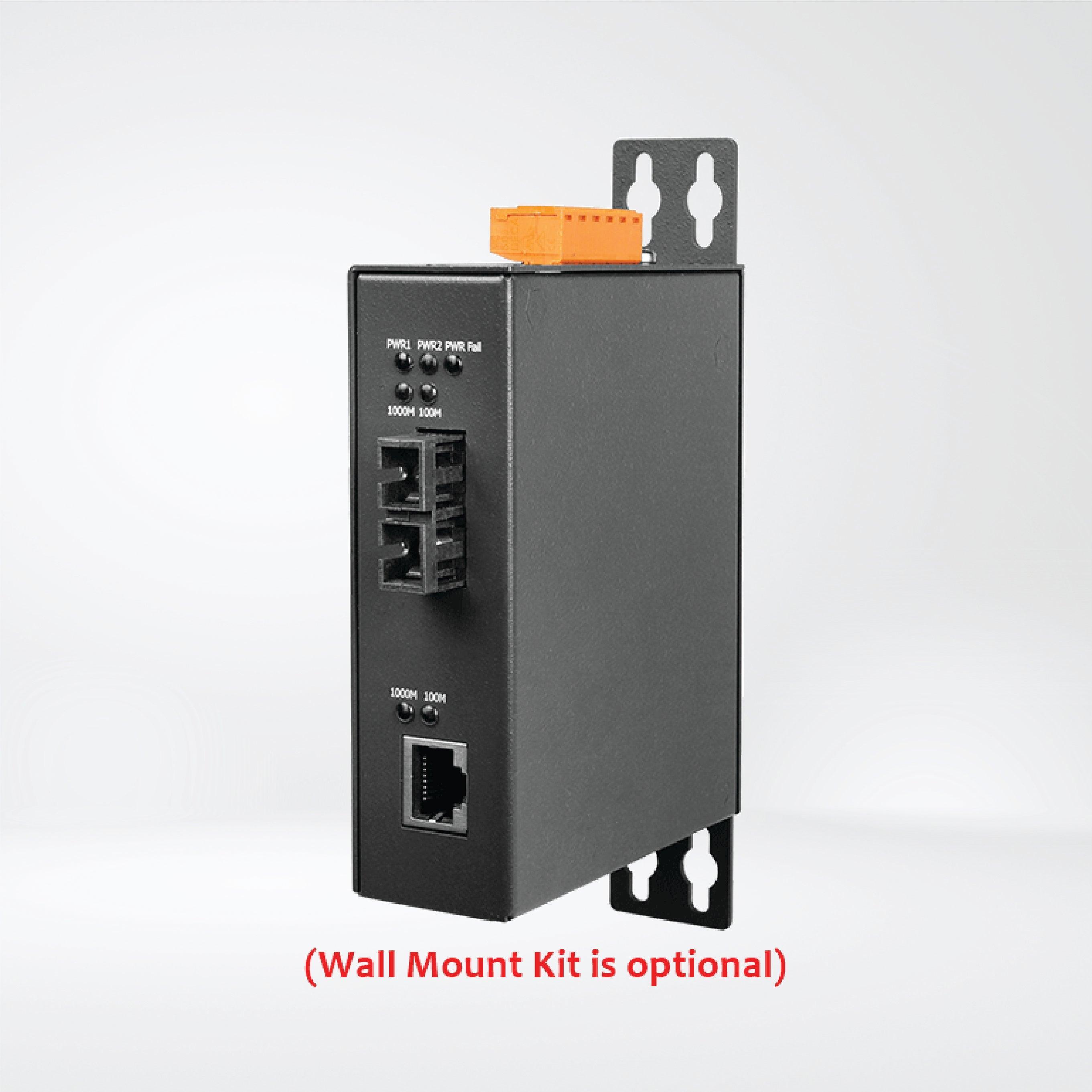 NSM-200LX 1000Base-T to 1000Base-LX Fiber Media Converter - Riverplus