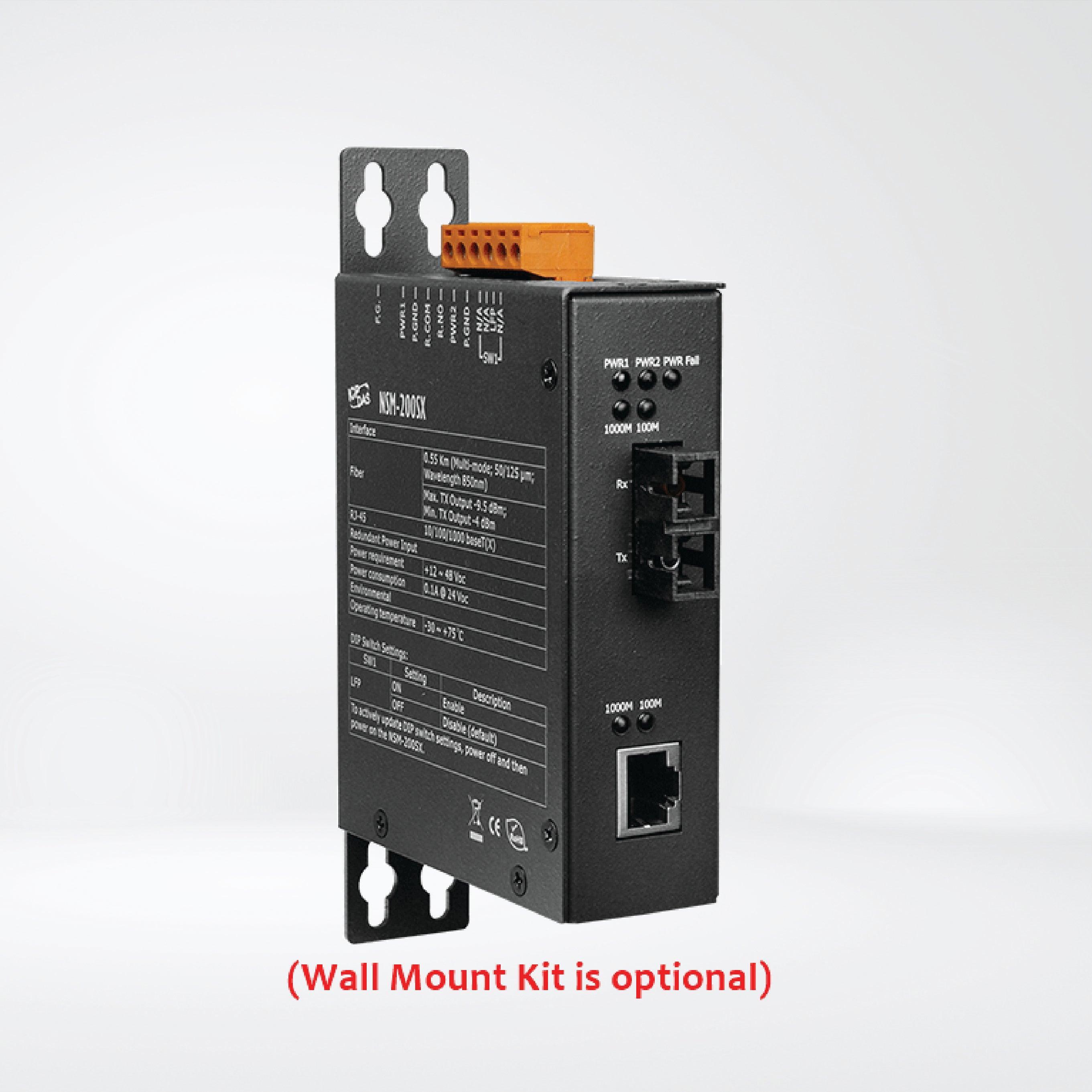 NSM-200SX 1000Base-T to 1000Base-SX Fiber Media Converter - Riverplus