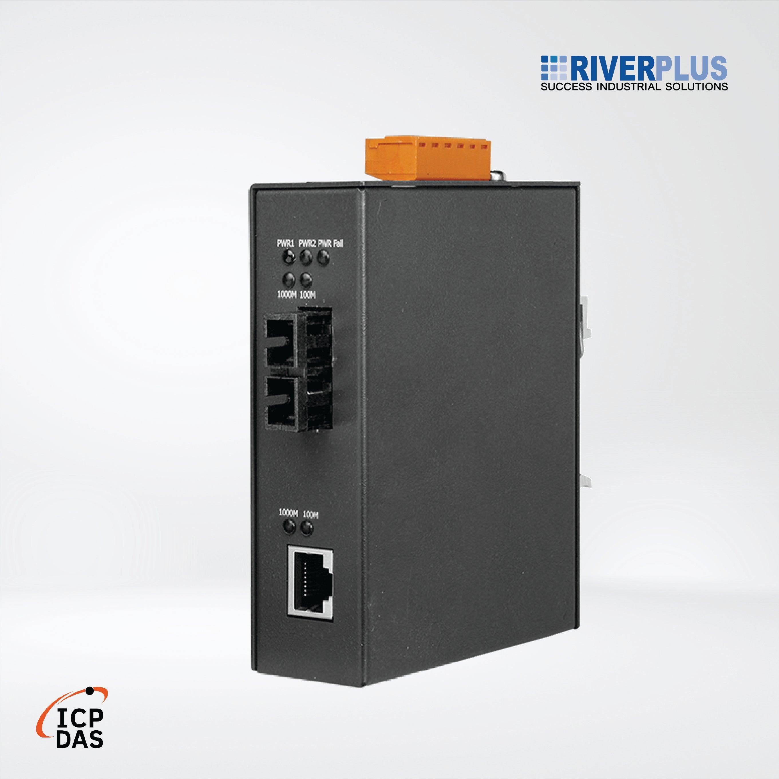 NSM-200SX2 1000Base-T to 1000Base-SX Fiber Media Converter - Riverplus