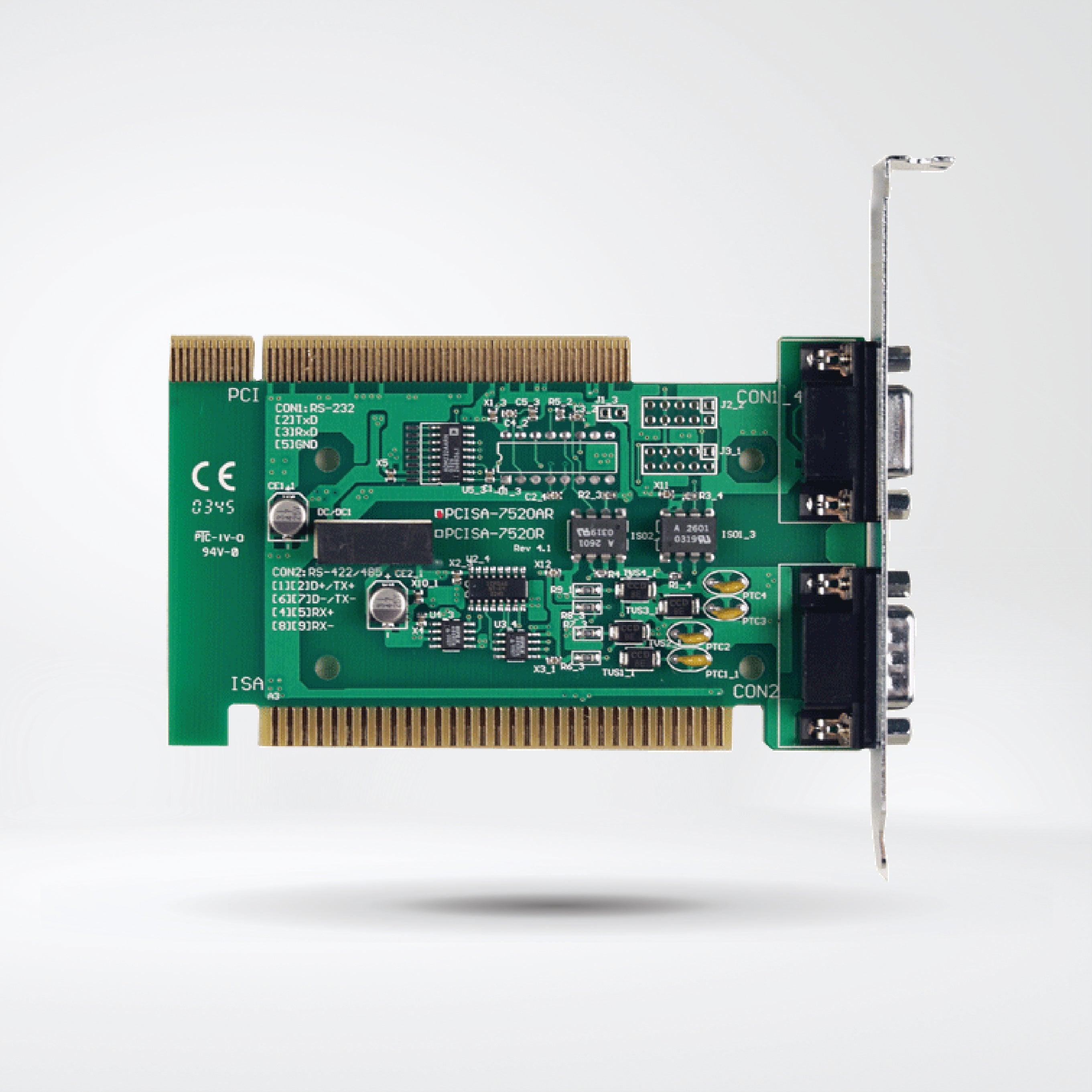 PCISA-7520R Isolated RS-232 to RS-485 Converter Card - Riverplus