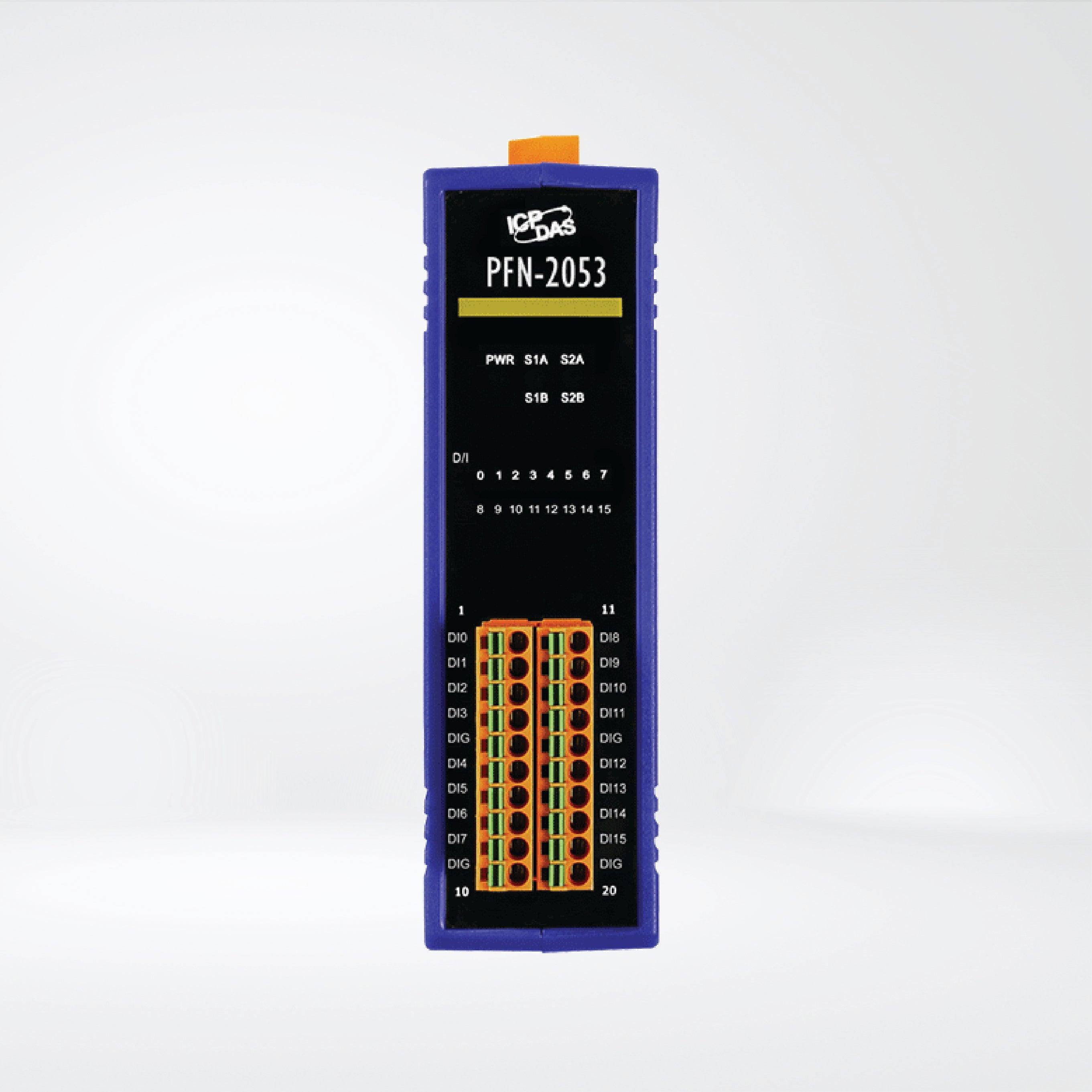 PFN-2053 PROFINET I/O Module (Dry contact Non-Isolated 16-ch DI) - Riverplus