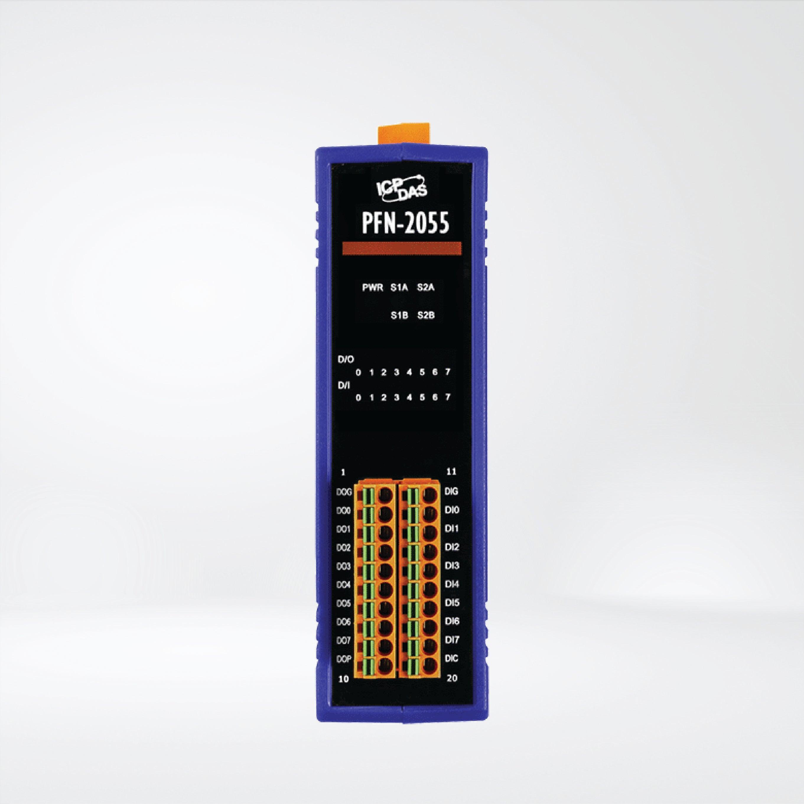 PFN-2055 PROFINET I/O Module (Isolated 8-ch DI & 8-ch DO) - Riverplus