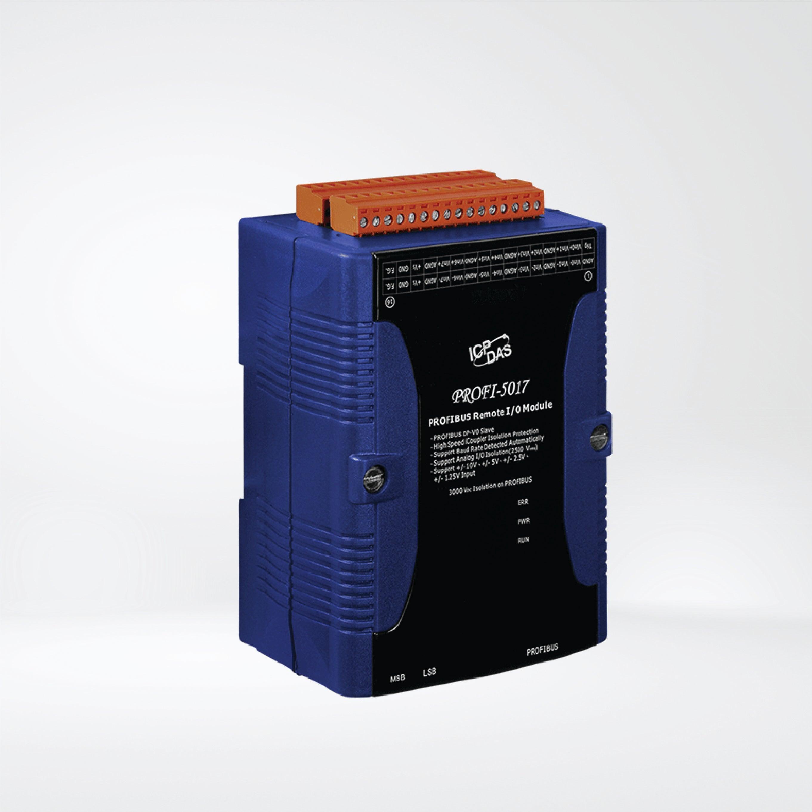 PROFI-5017 PROFIBUS Remote I/O Module (8-channel Isolated Analog Voltage Input) - Riverplus