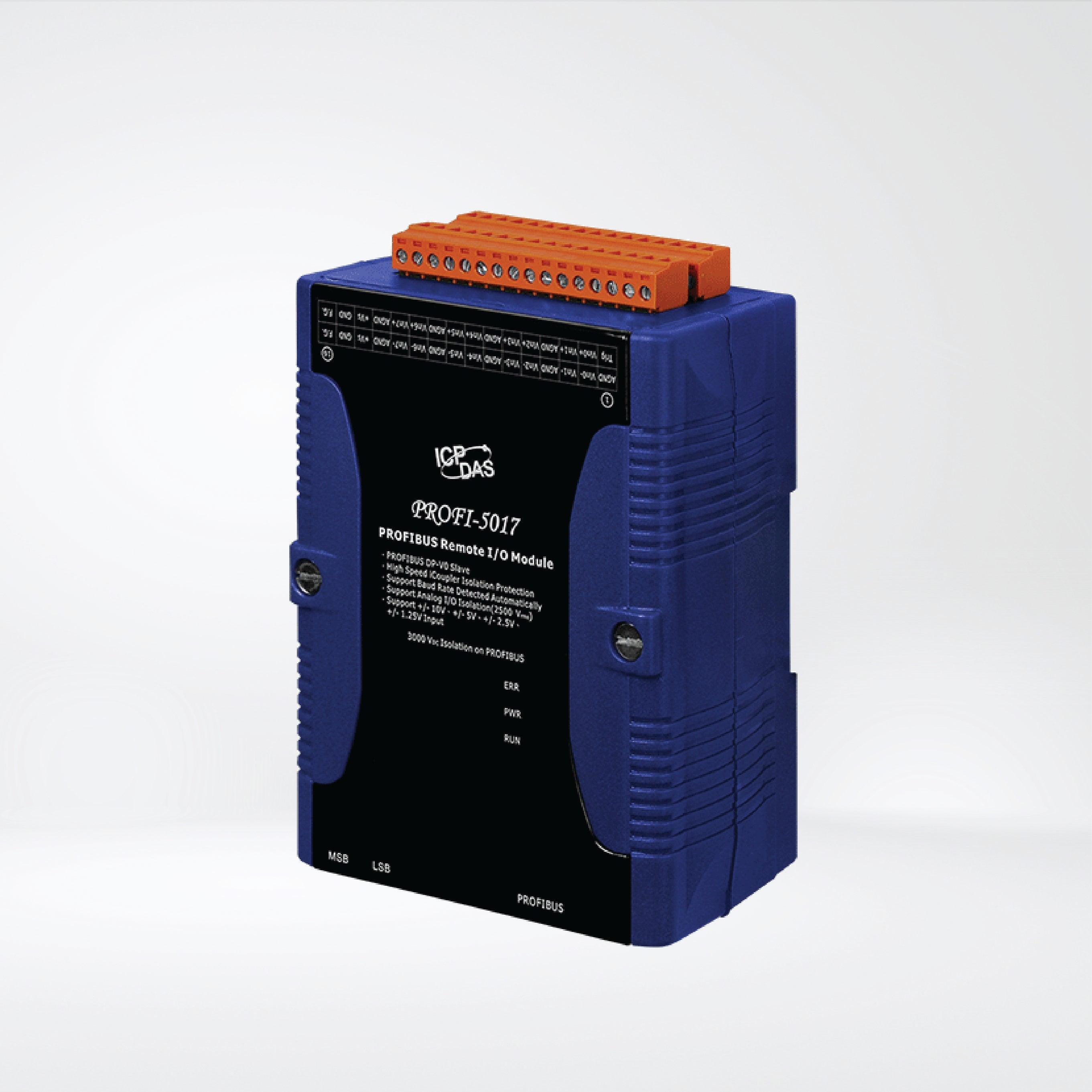 PROFI-5017 PROFIBUS Remote I/O Module (8-channel Isolated Analog Voltage Input) - Riverplus