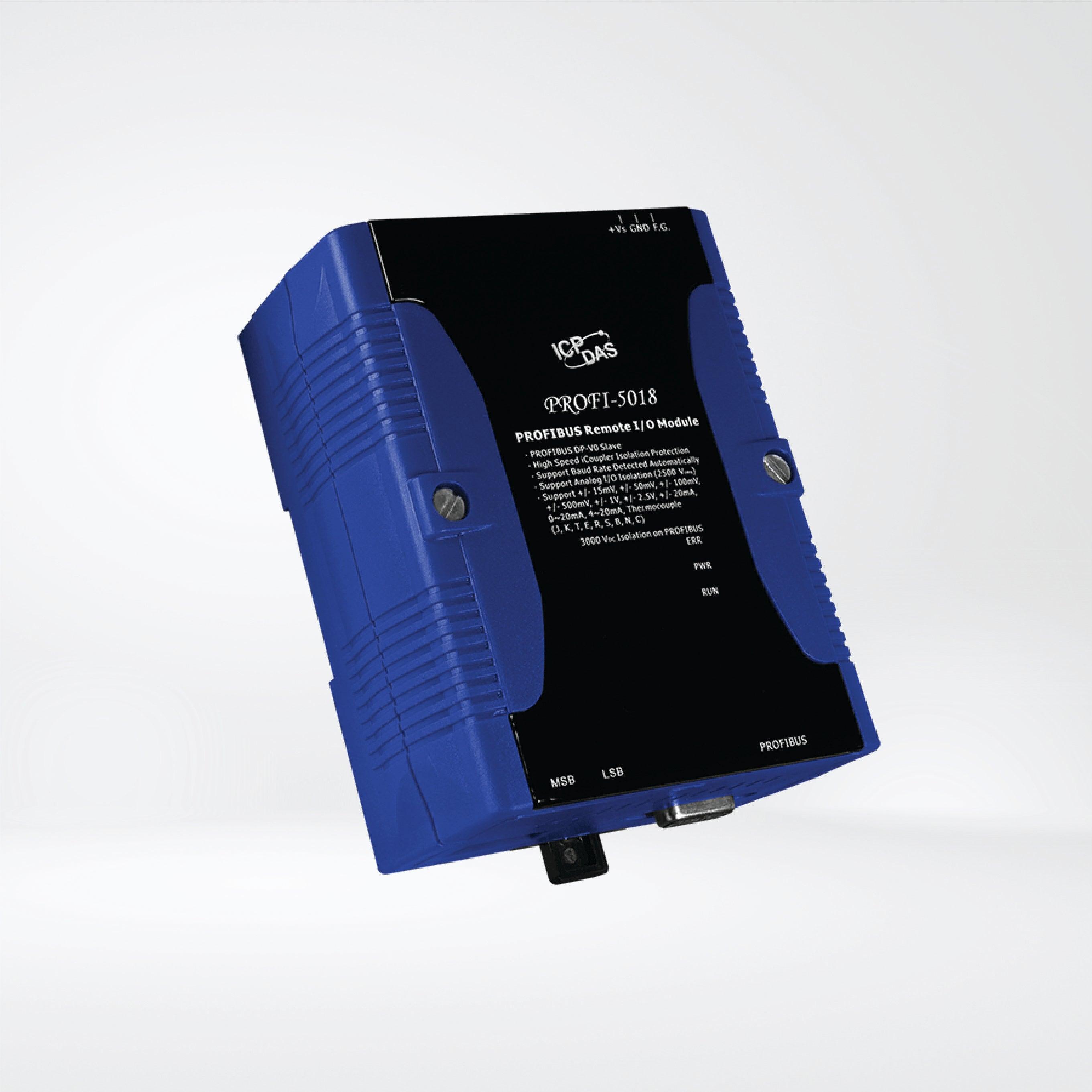 PROFI-5018/S PROFIBUS Remote I/O Module (10-channel Thermocouple Input ) - Riverplus