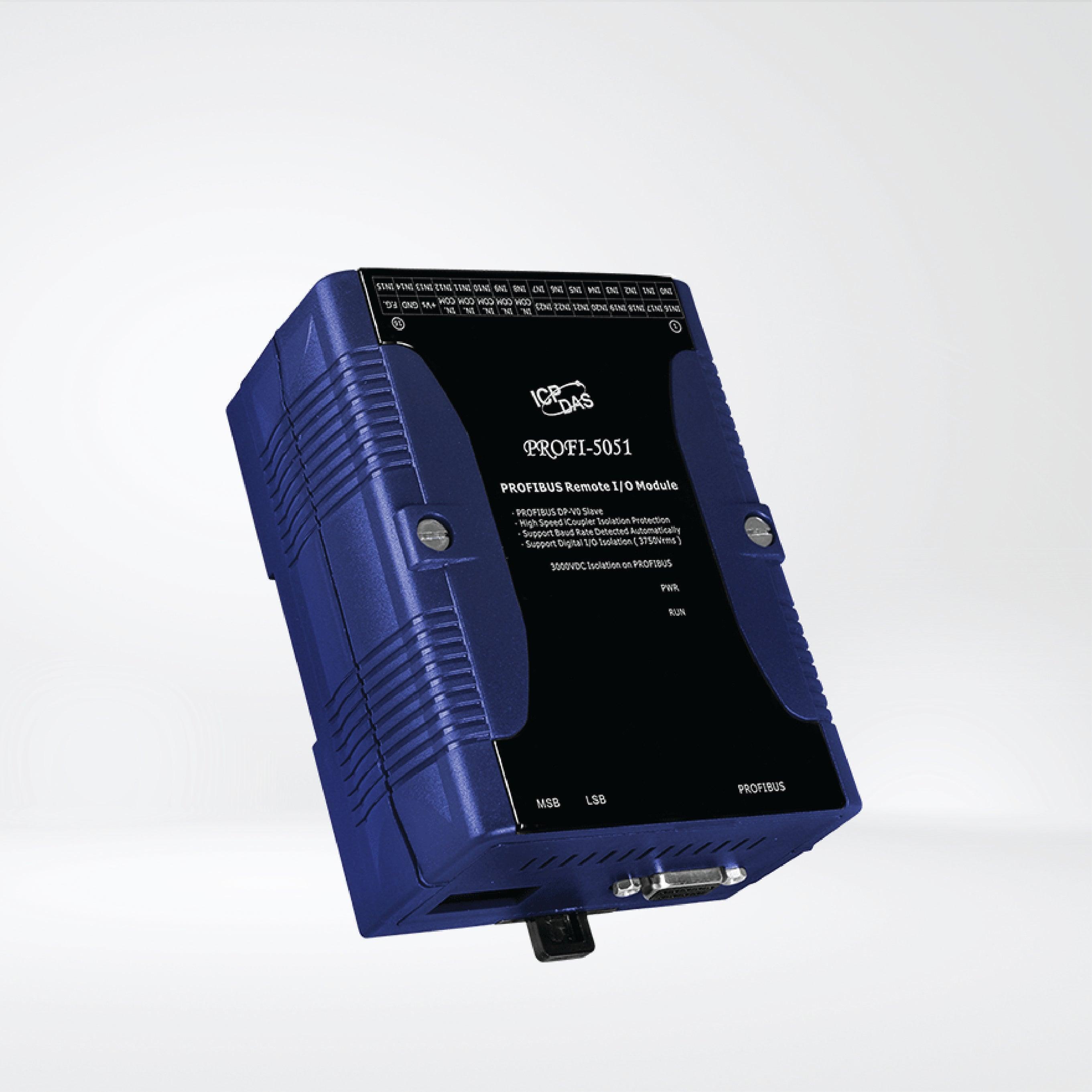 PROFI-5051 PROFIBUS Remote I/O Module (24-channel Isolated Digital Input) - Riverplus