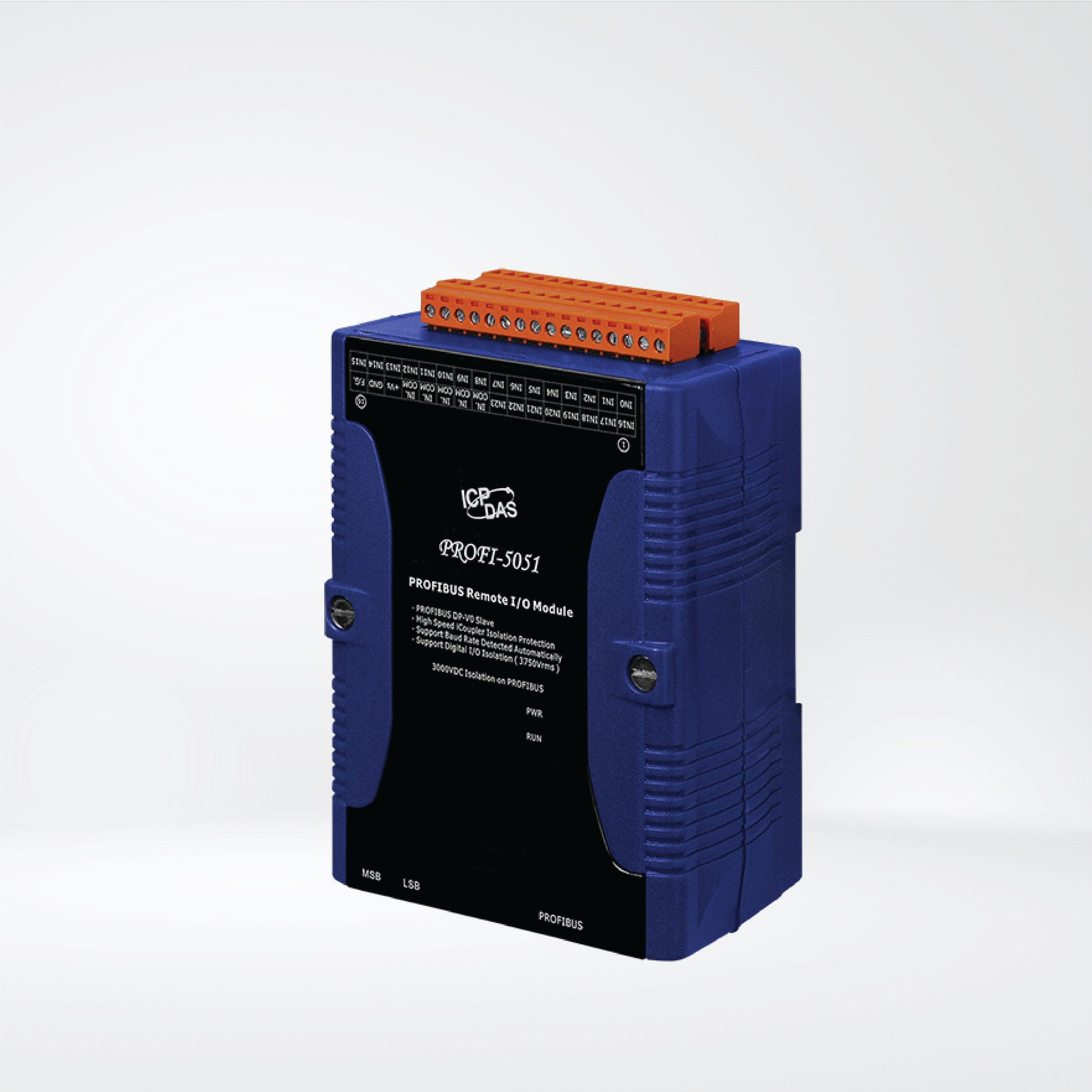 PROFI-5051 PROFIBUS Remote I/O Module (24-channel Isolated Digital Input) - Riverplus