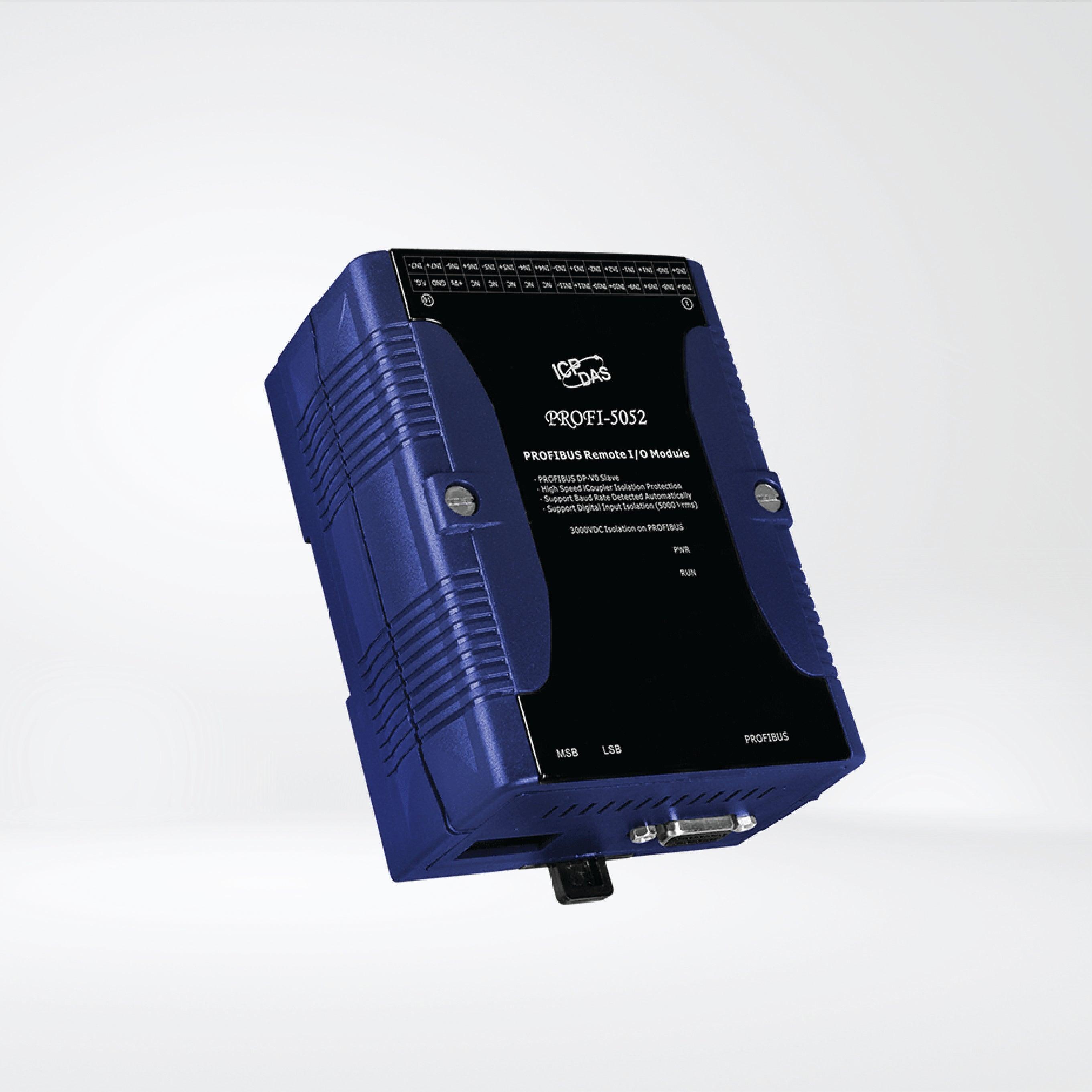 PROFI-5052 PROFIBUS Remote I/O Module (12-channel Isolated Digital Input) - Riverplus