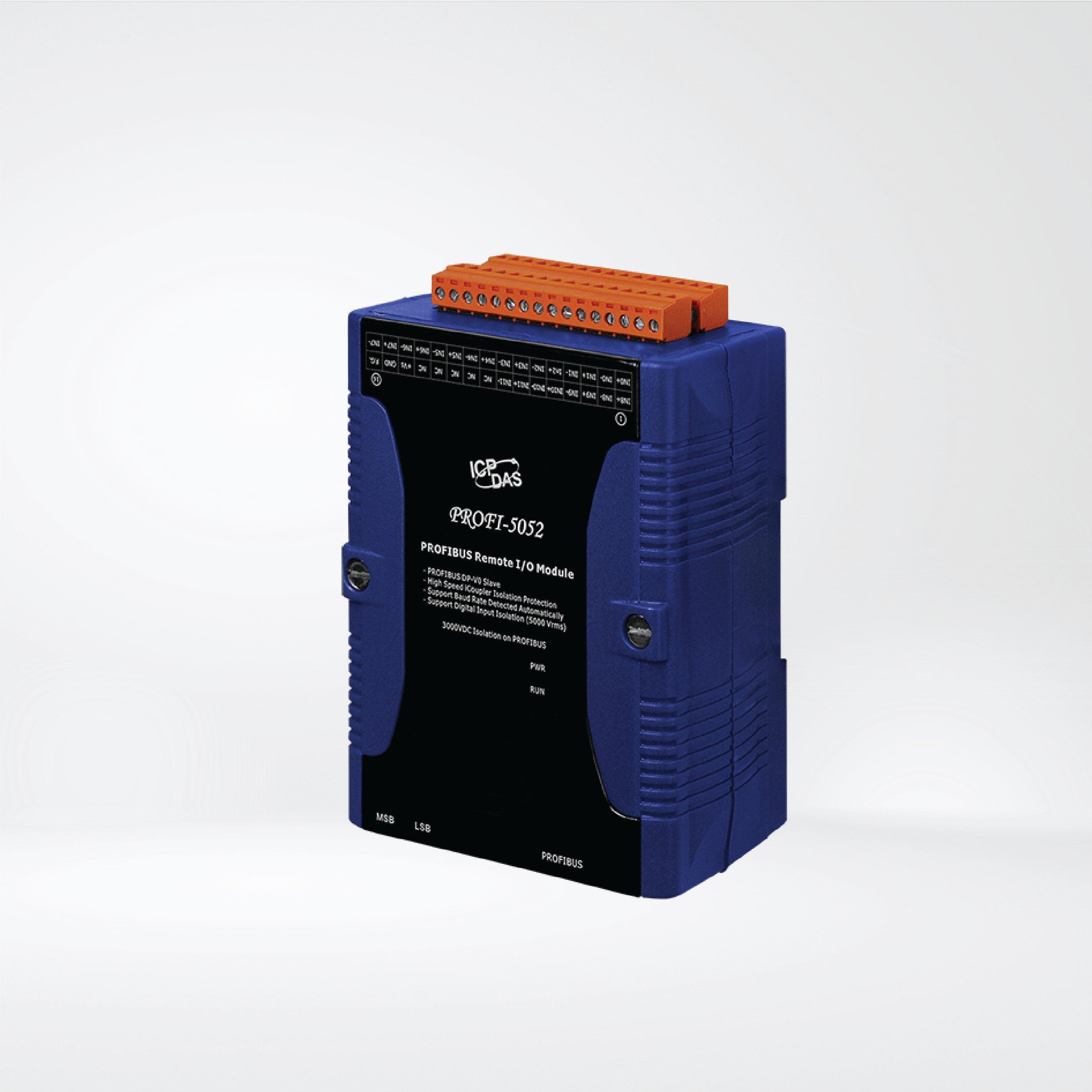 PROFI-5052 PROFIBUS Remote I/O Module (12-channel Isolated Digital Input) - Riverplus