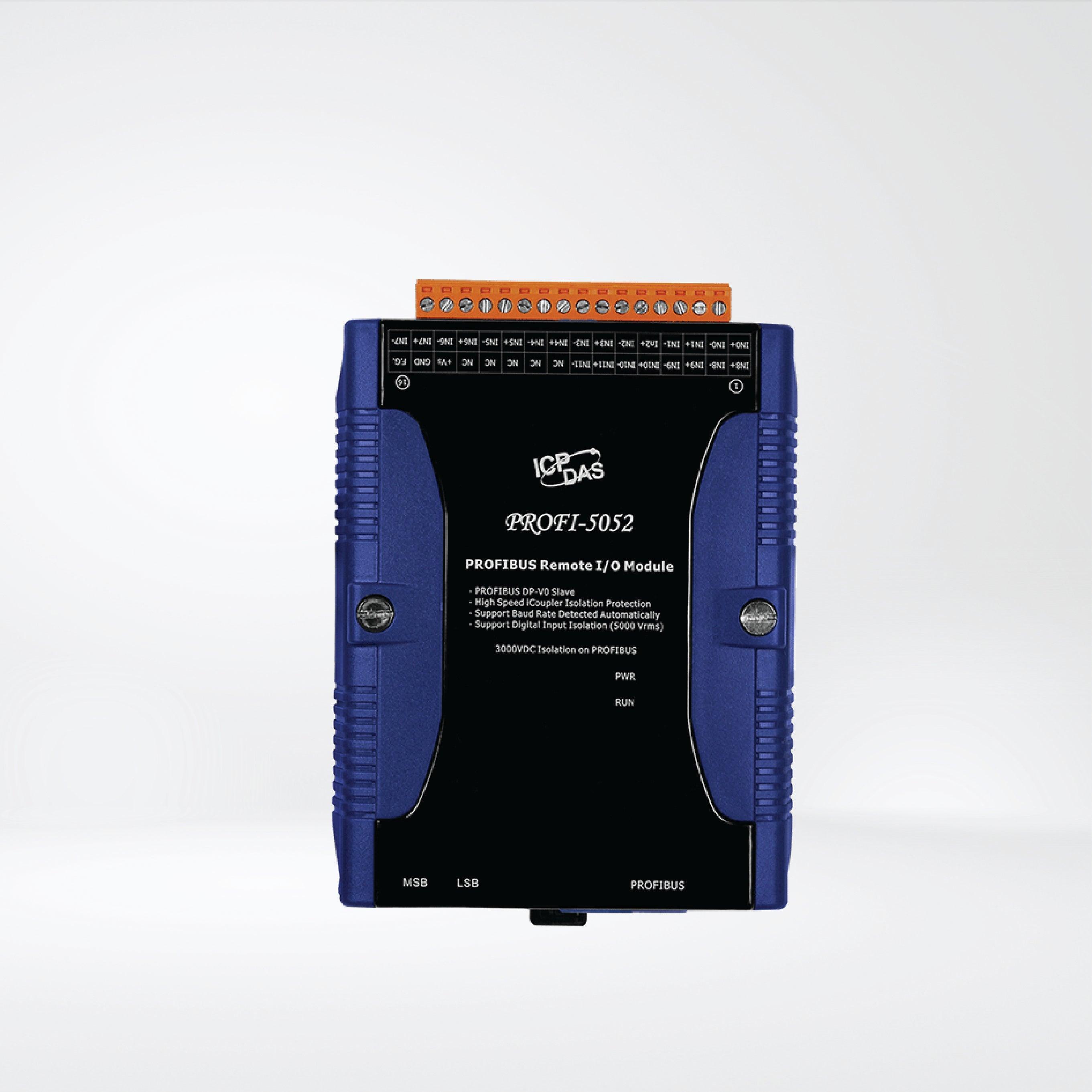 PROFI-5052 PROFIBUS Remote I/O Module (12-channel Isolated Digital Input) - Riverplus