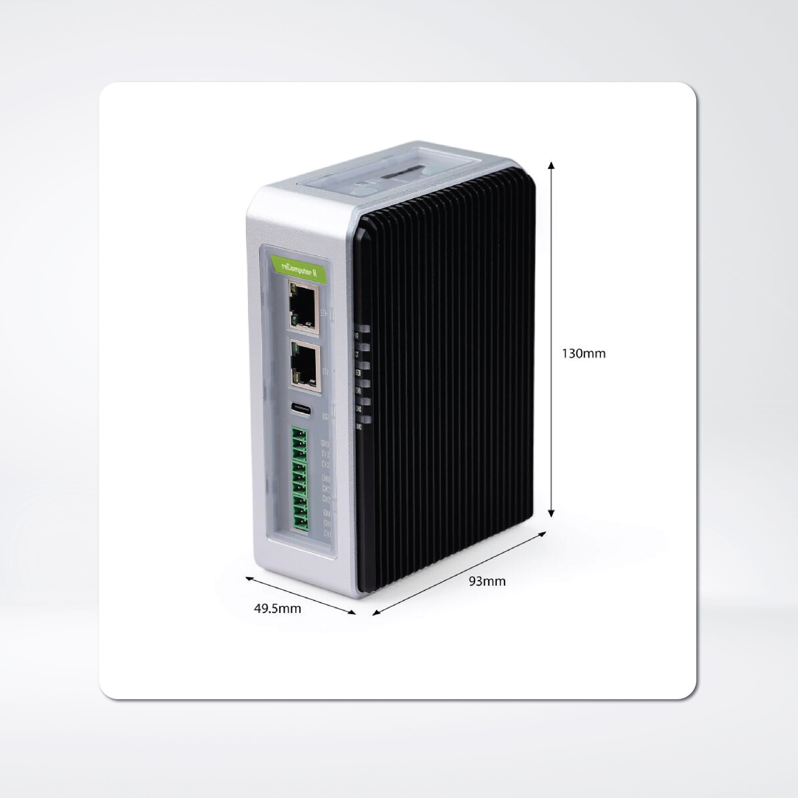 reComputer R1035-10 - Raspberry Pi IoT Gateway & Controller, CM4-Powered, AI Capable | 8GB RAM, 32GB eMMC