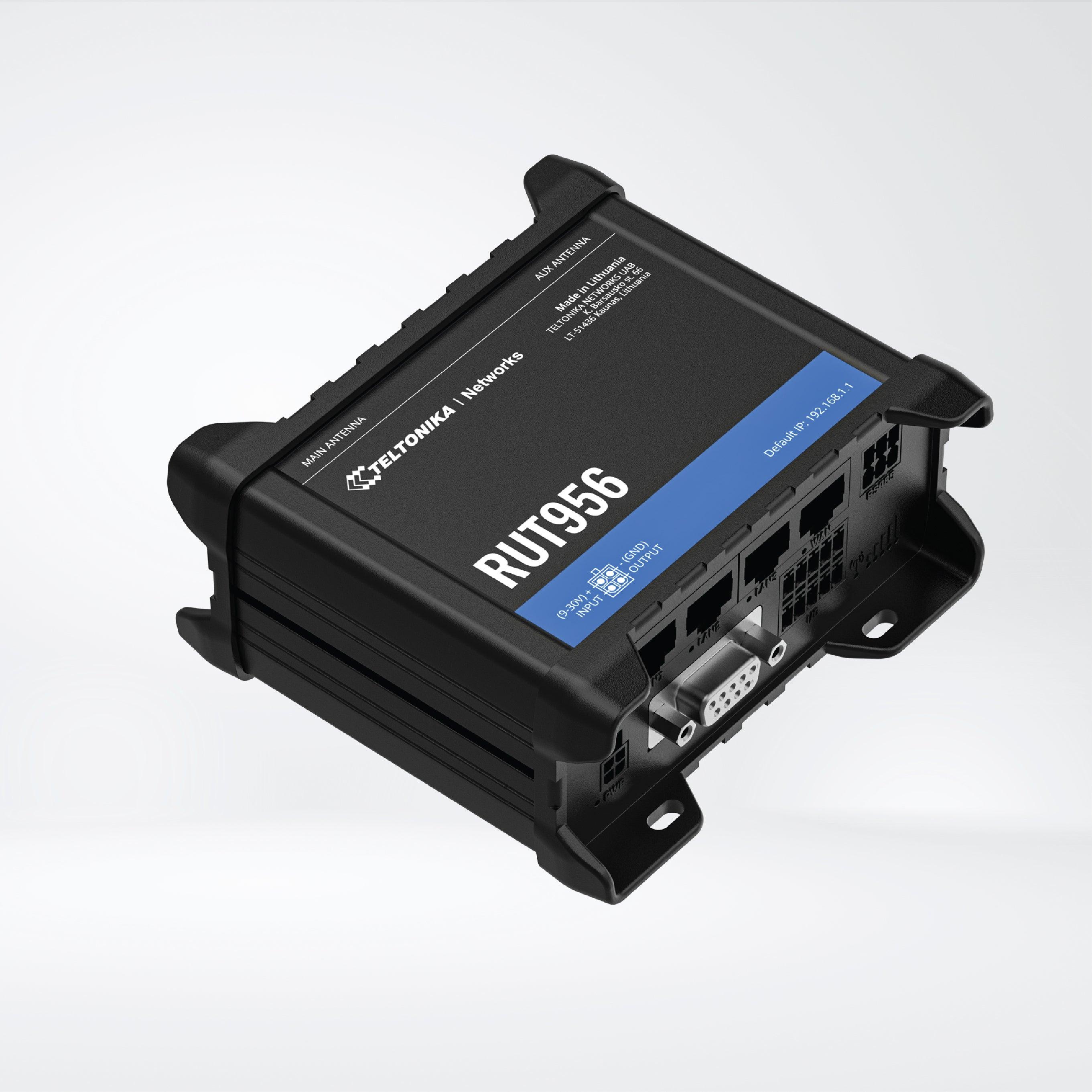 RUT956 Industrial 4G LTE/Wi-Fi/Dual-SIM/RS232/RS485 - Riverplus