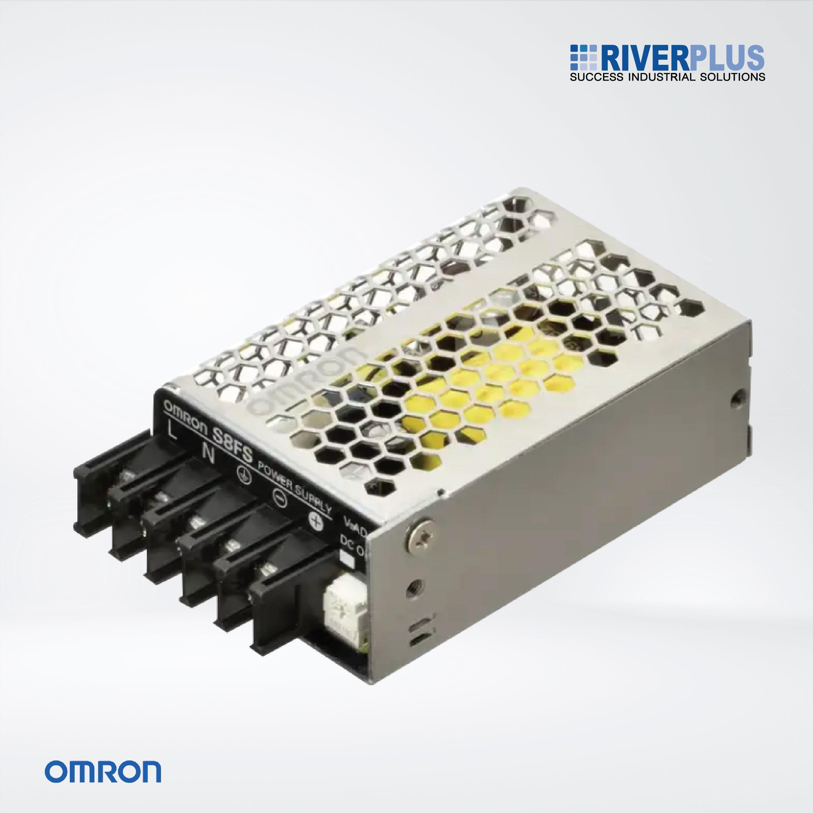 S8FS-C01505J Switch Mode Power Supply ,15 W , 5VDC ,Model with terminal block facing forward - Riverplus