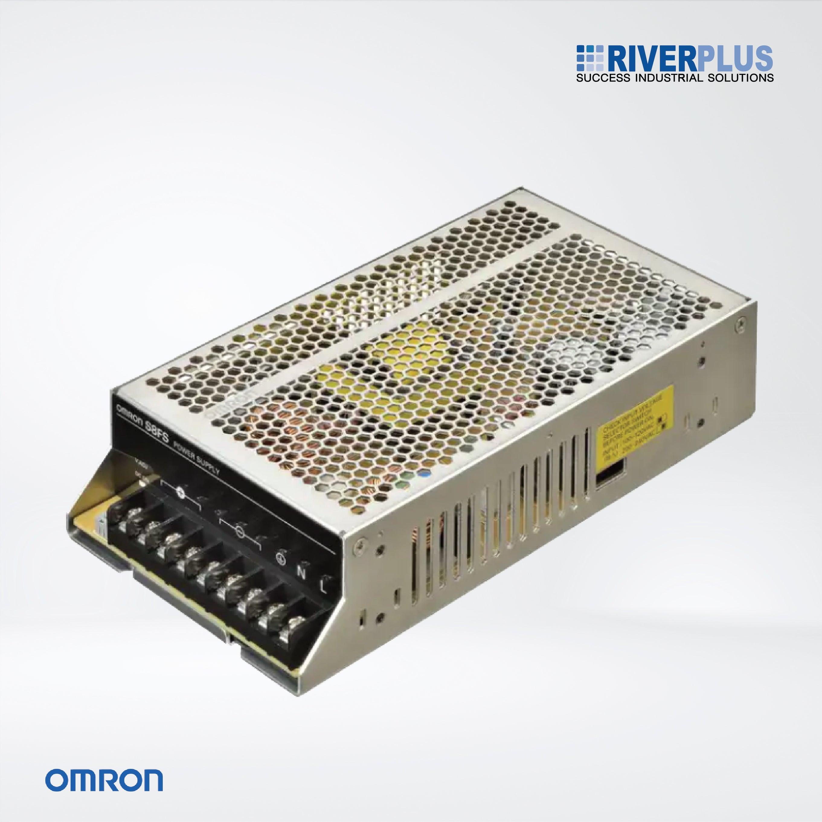 S8FS-C20005J Switch Mode Power Supply ,200 W , 5VDC ,Model with terminal block facing forward - Riverplus