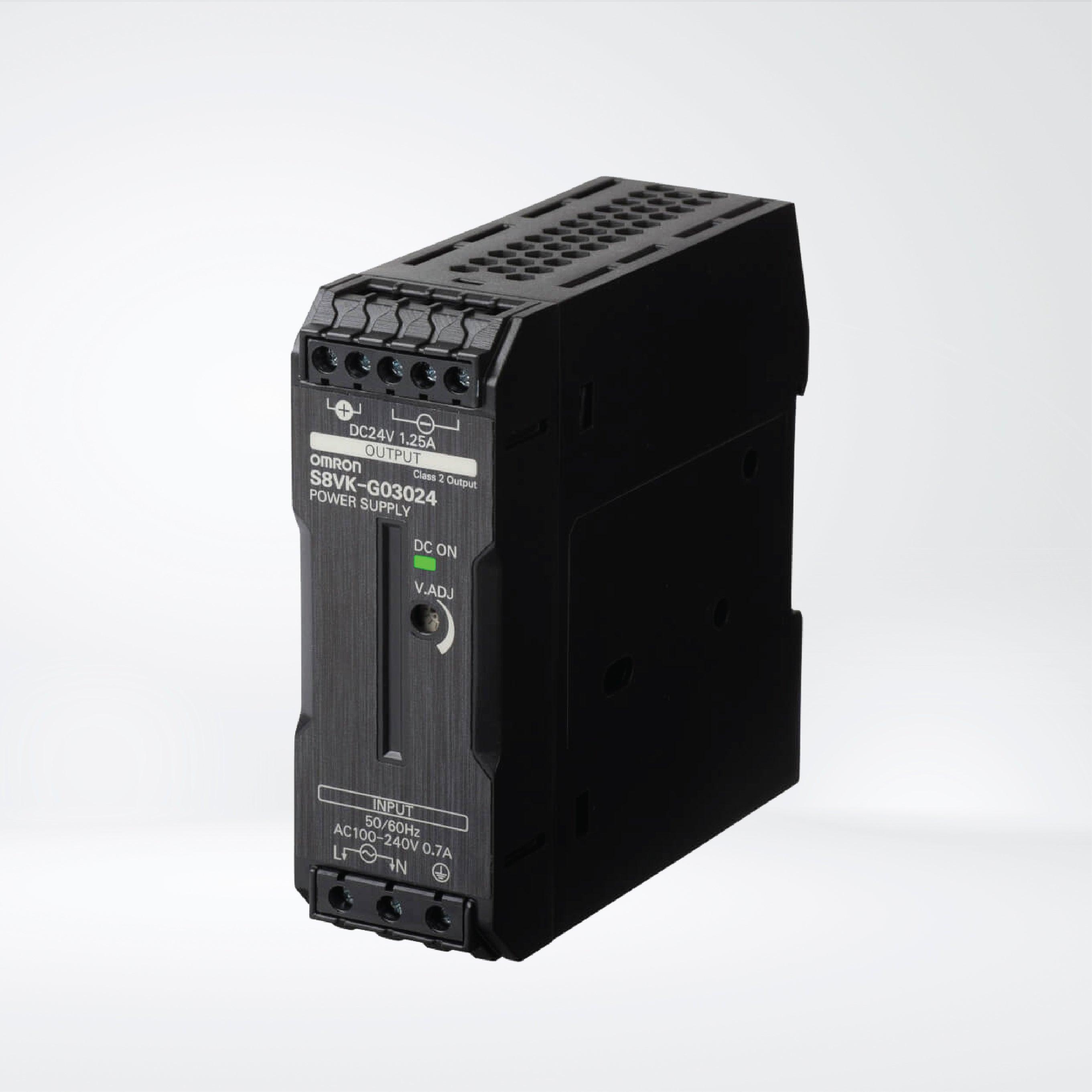 S8VK-G03005 Switch Mode Power Supply , 30W , 5VDC , standard with single-phase input - Riverplus