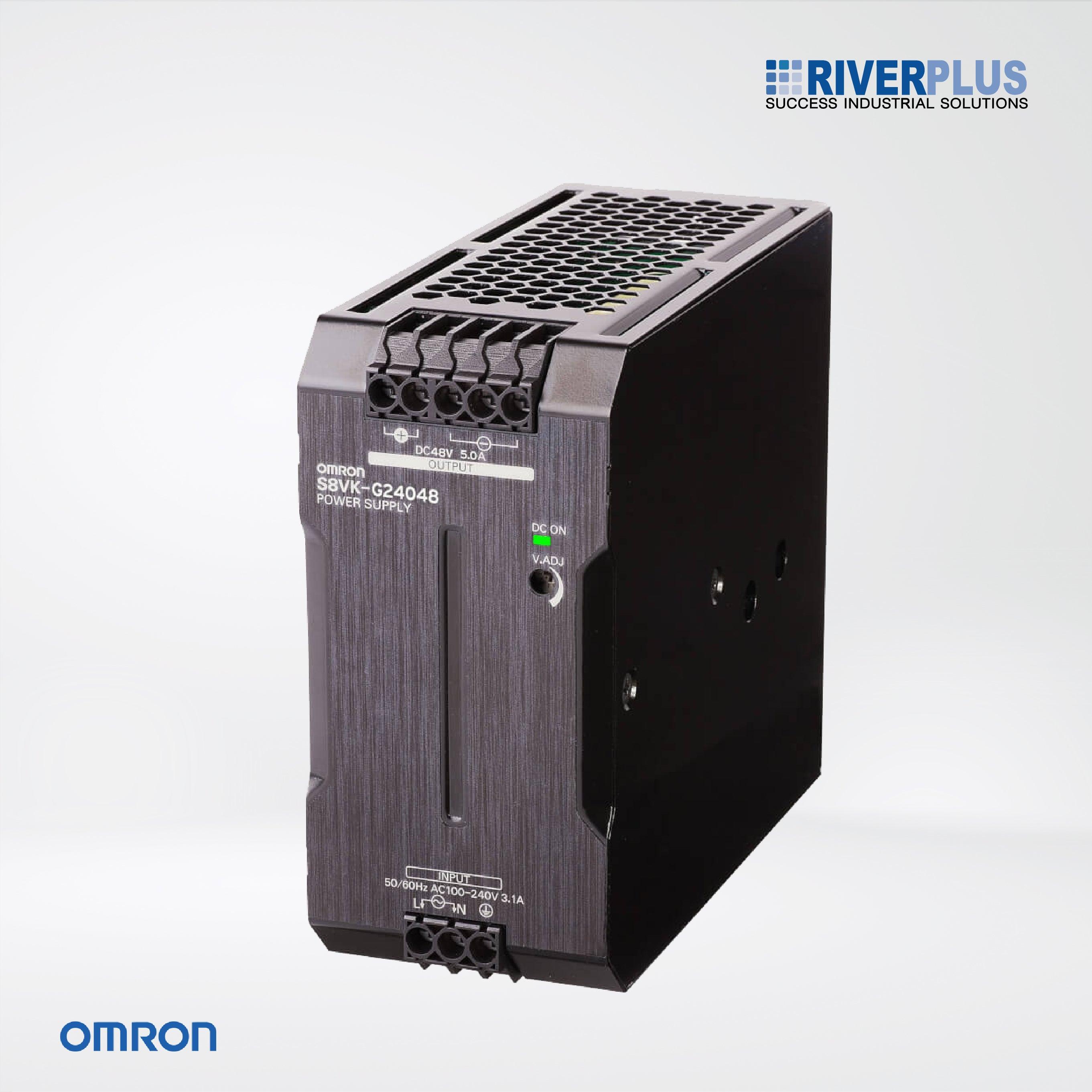 S8VK-G24024 Switch Mode Power Supply , 240W , 24VDC , standard with single-phase input - Riverplus