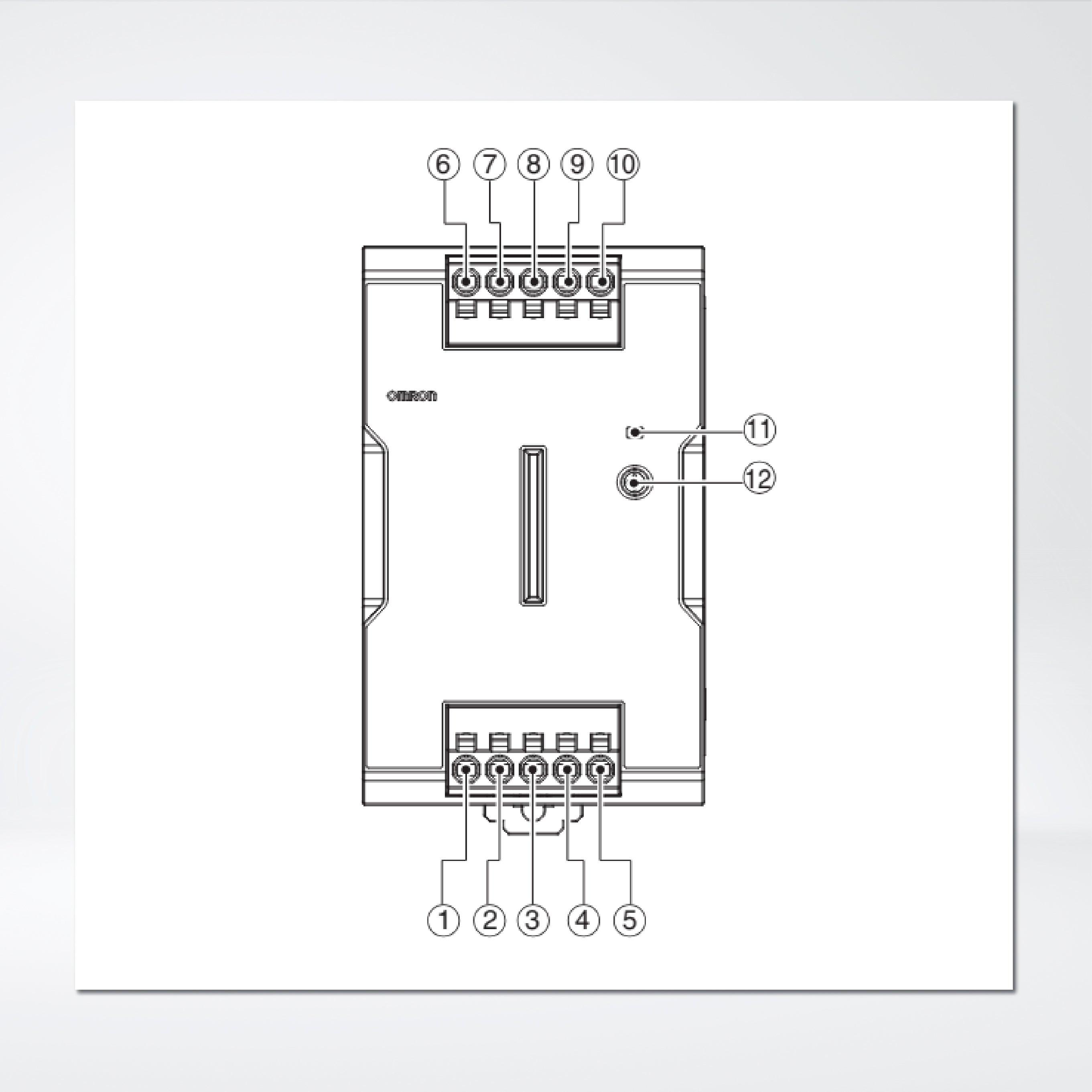 S8VK-S12024 Switch Mode Power Supply (Push-In Plus Terminal Block), 120 W, 24 VDC - Riverplus