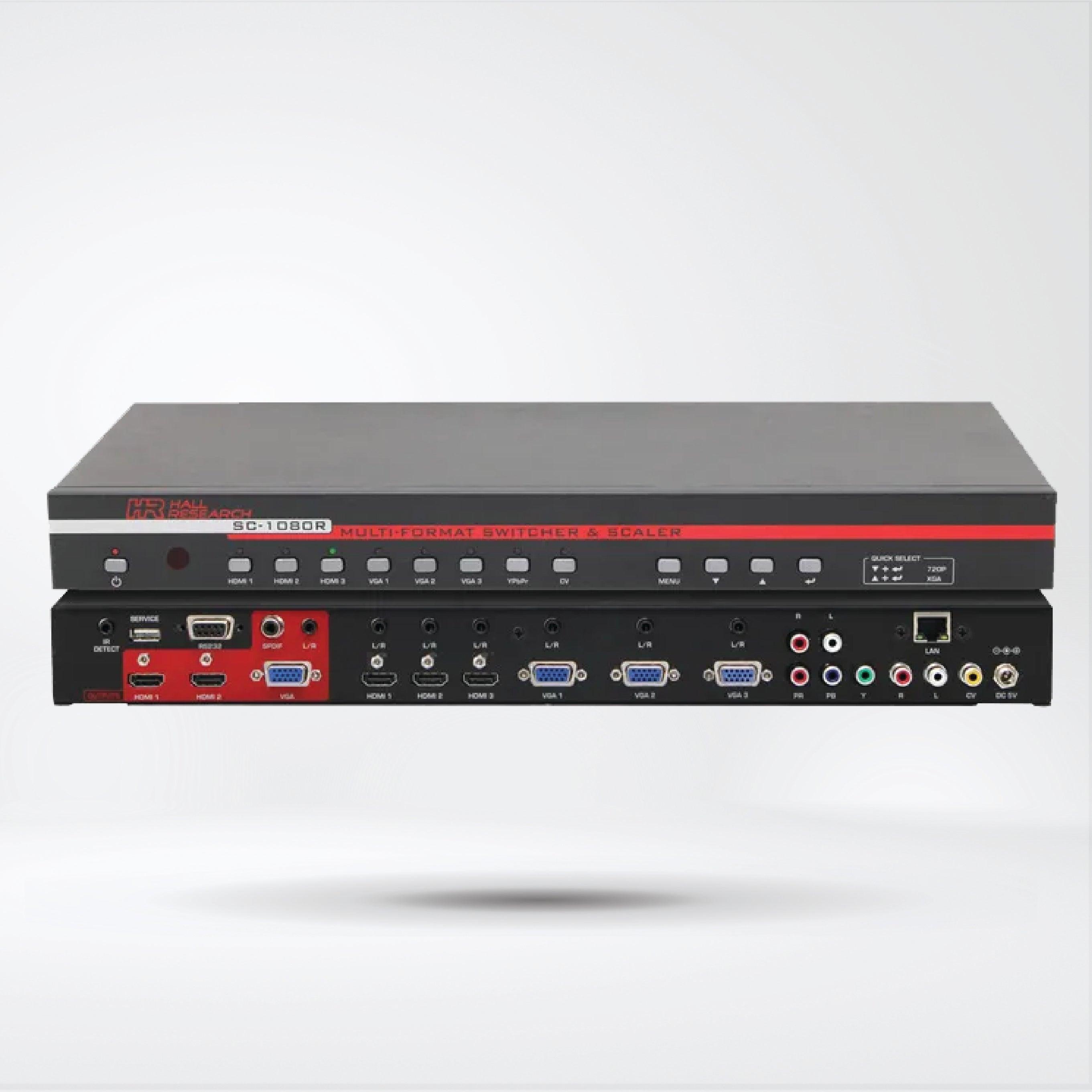 SC-1080R 8x1:3 Multi-Format Switcher Scaler - Riverplus