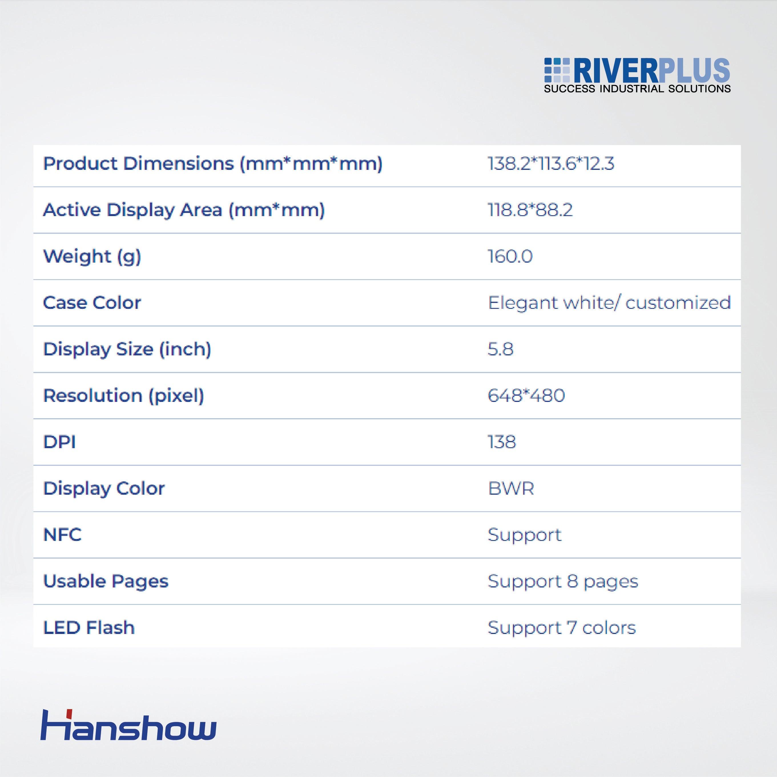 Stellar Pro - 5.8″ Upgrades on battery life, 7 Color with LED Flash , IP67 - Riverplus