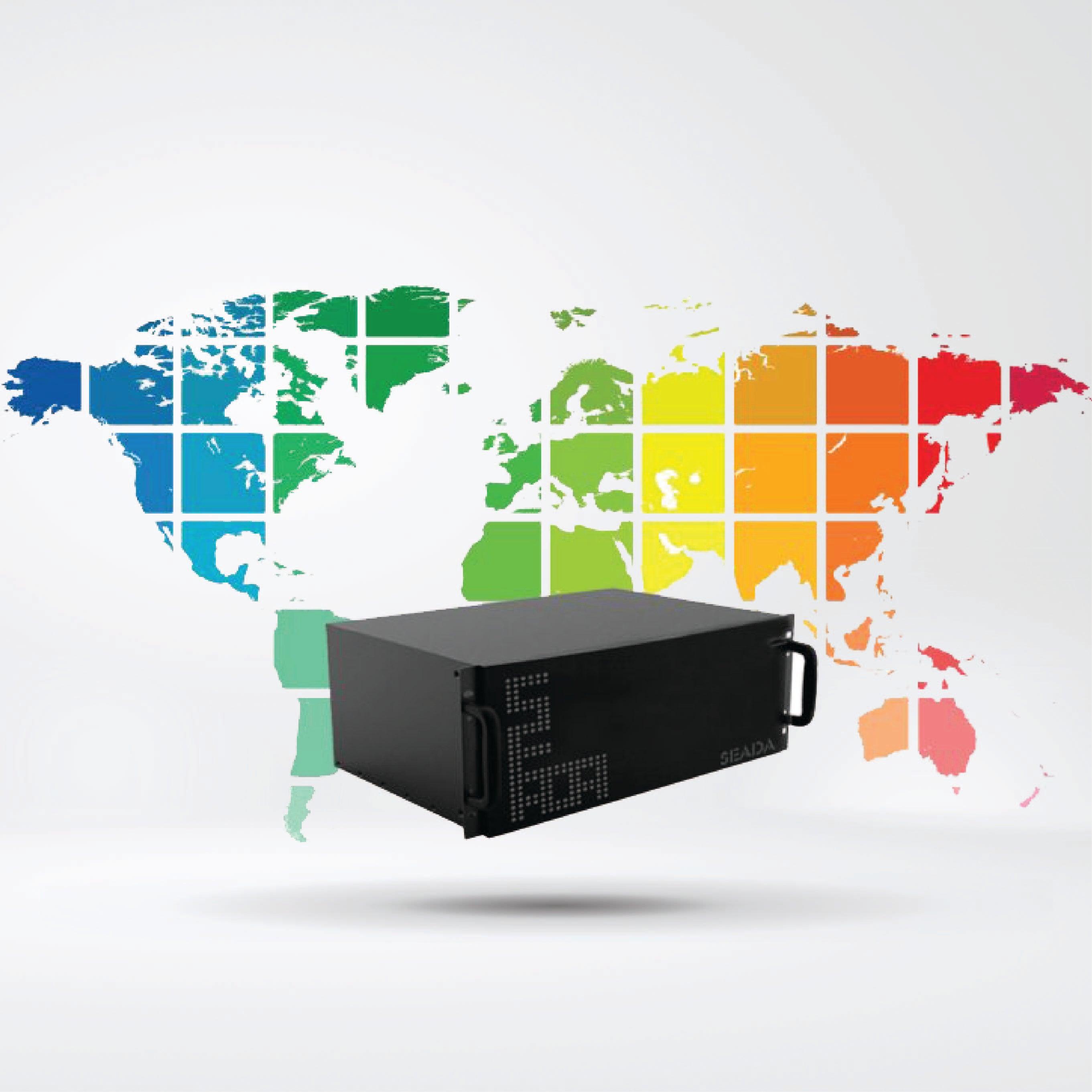 SW4018 Displays ranging up to 18 screens, Able to capture 52 HD inputs - Riverplus