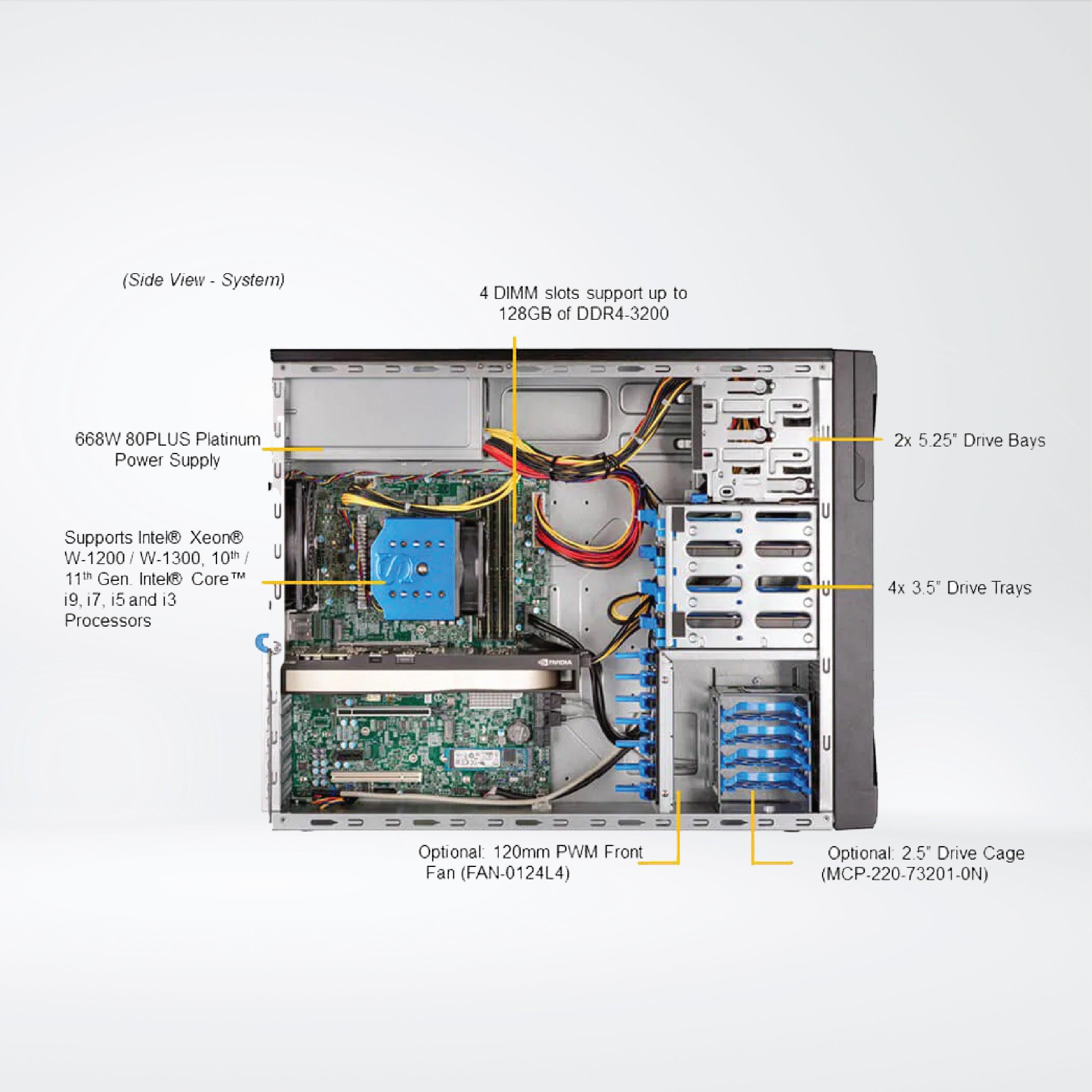 SYS-530A-IL UP Workstation - Riverplus