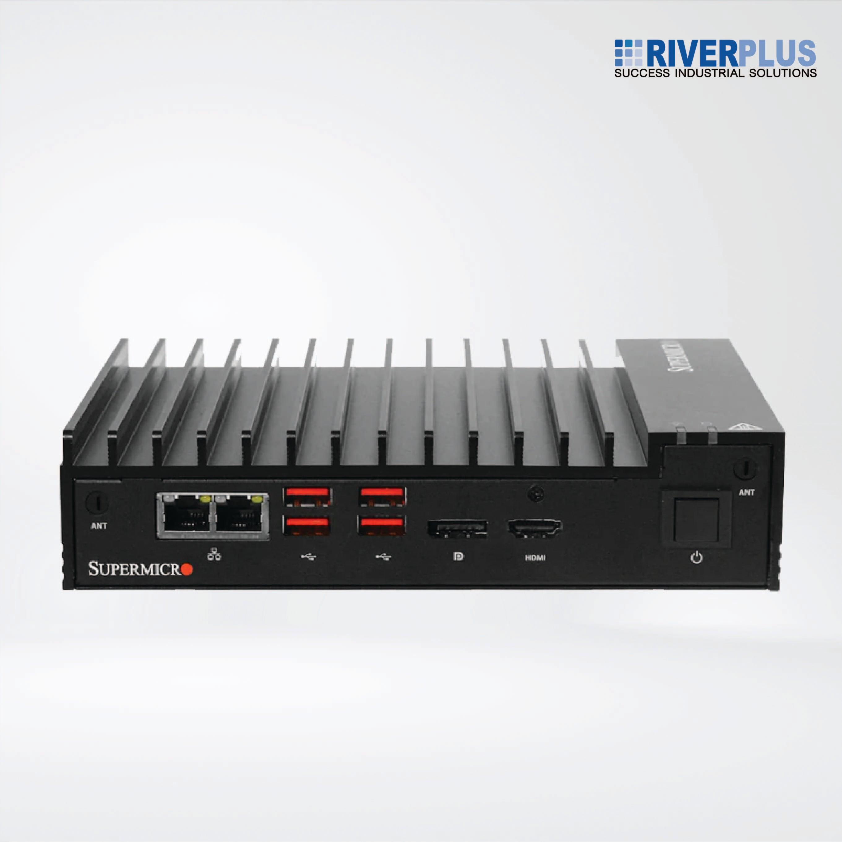 SYS-E100-9W-H CORE I7 Gen 8 Fanless Industrial IoT Edge Computing - Riverplus