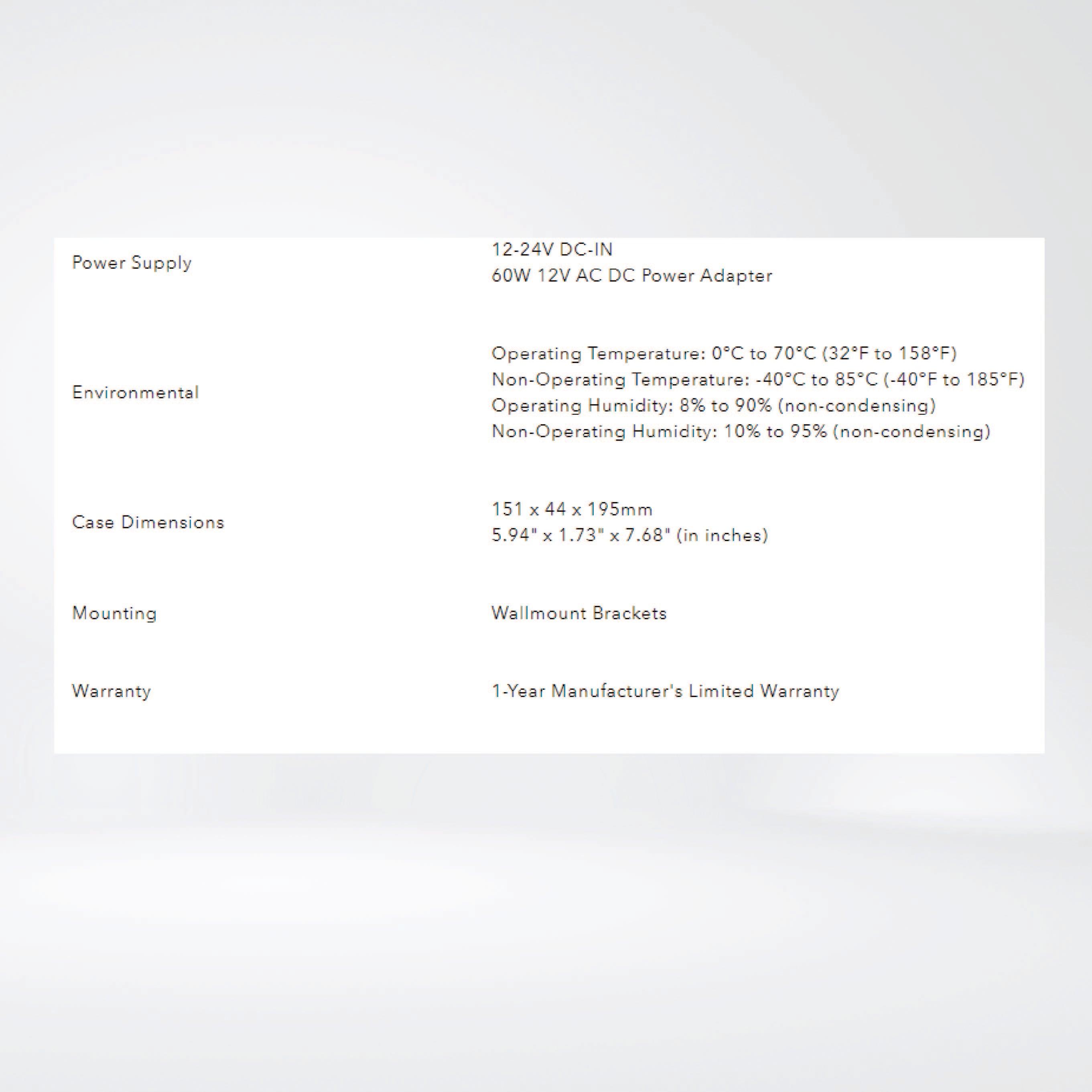SYS-E100-9W-H CORE I7 Gen 8 Fanless Industrial IoT Edge Computing - Riverplus