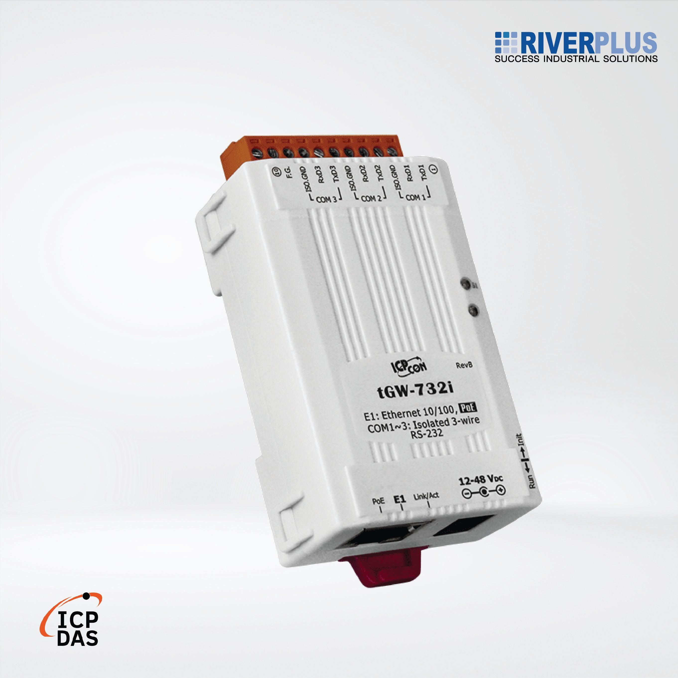 tGW-732i Tiny Modbus/TCP to RTU/ASCII Gateway - Riverplus