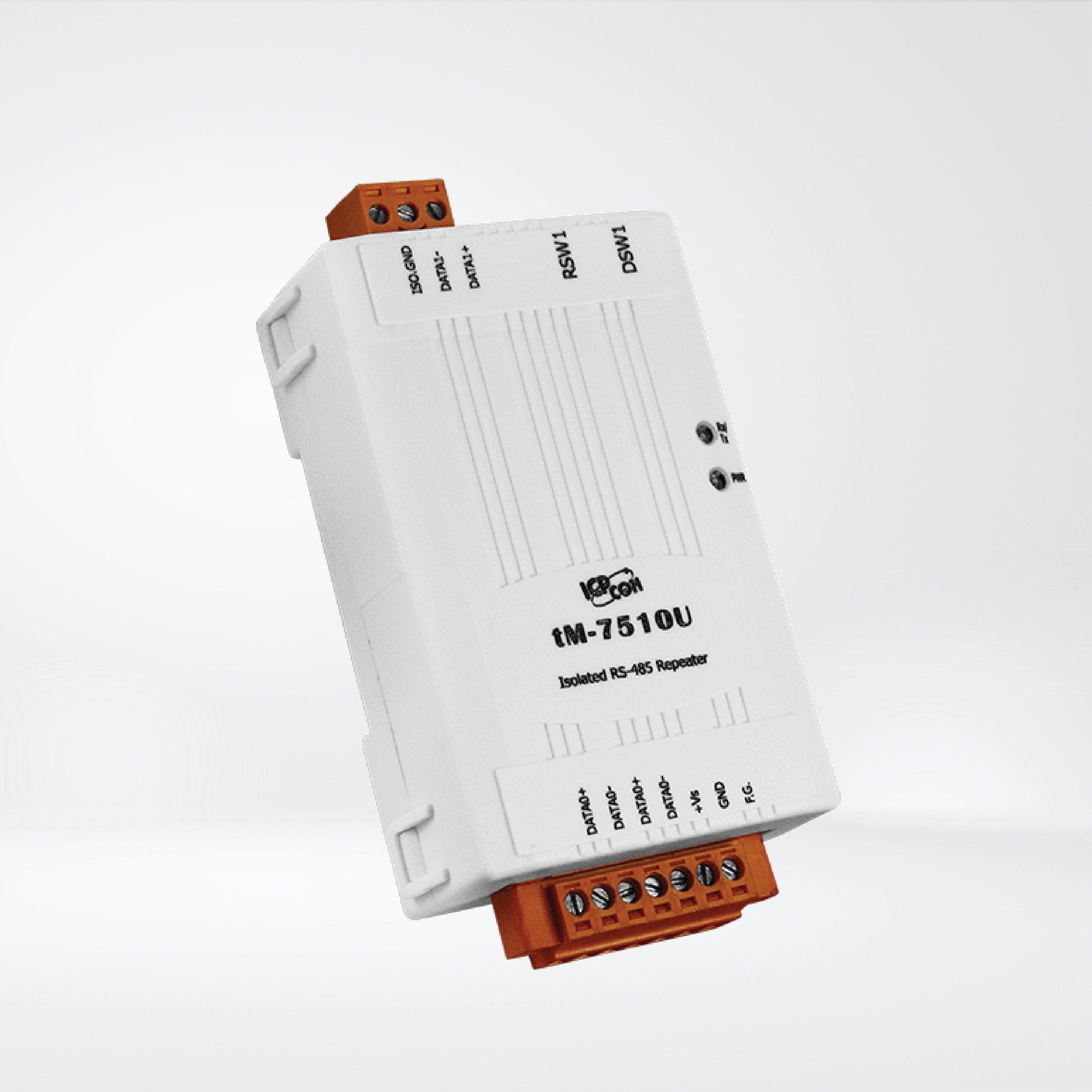 tM-7510U Tiny Isolated RS-485 Repeater - Riverplus