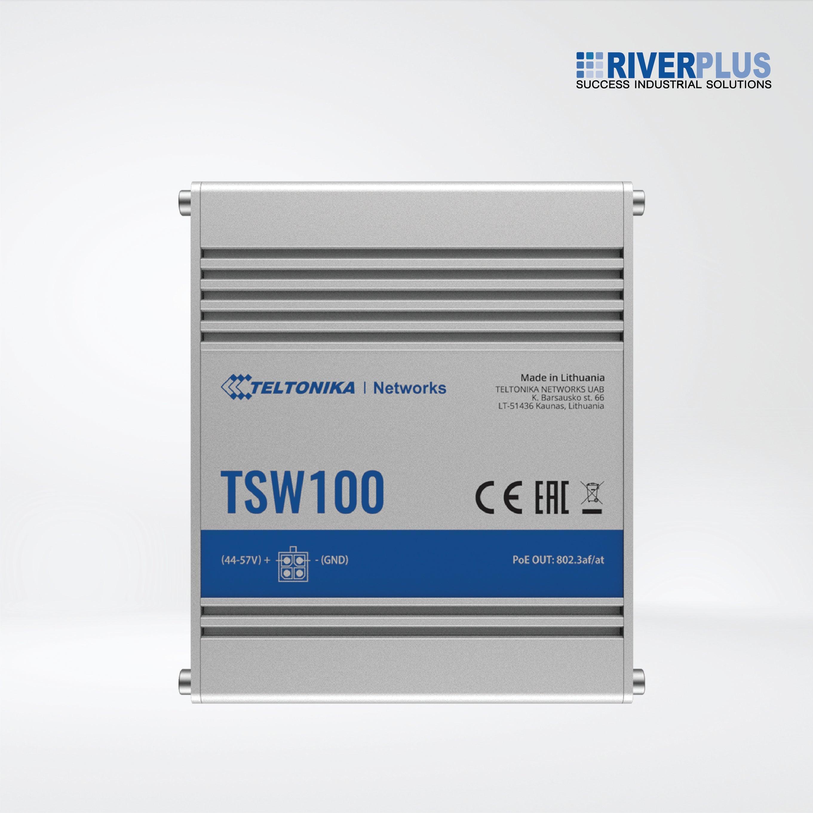 TSW100 Industrial 5xGigabit Ethernet,PoE+ support Switch - Riverplus