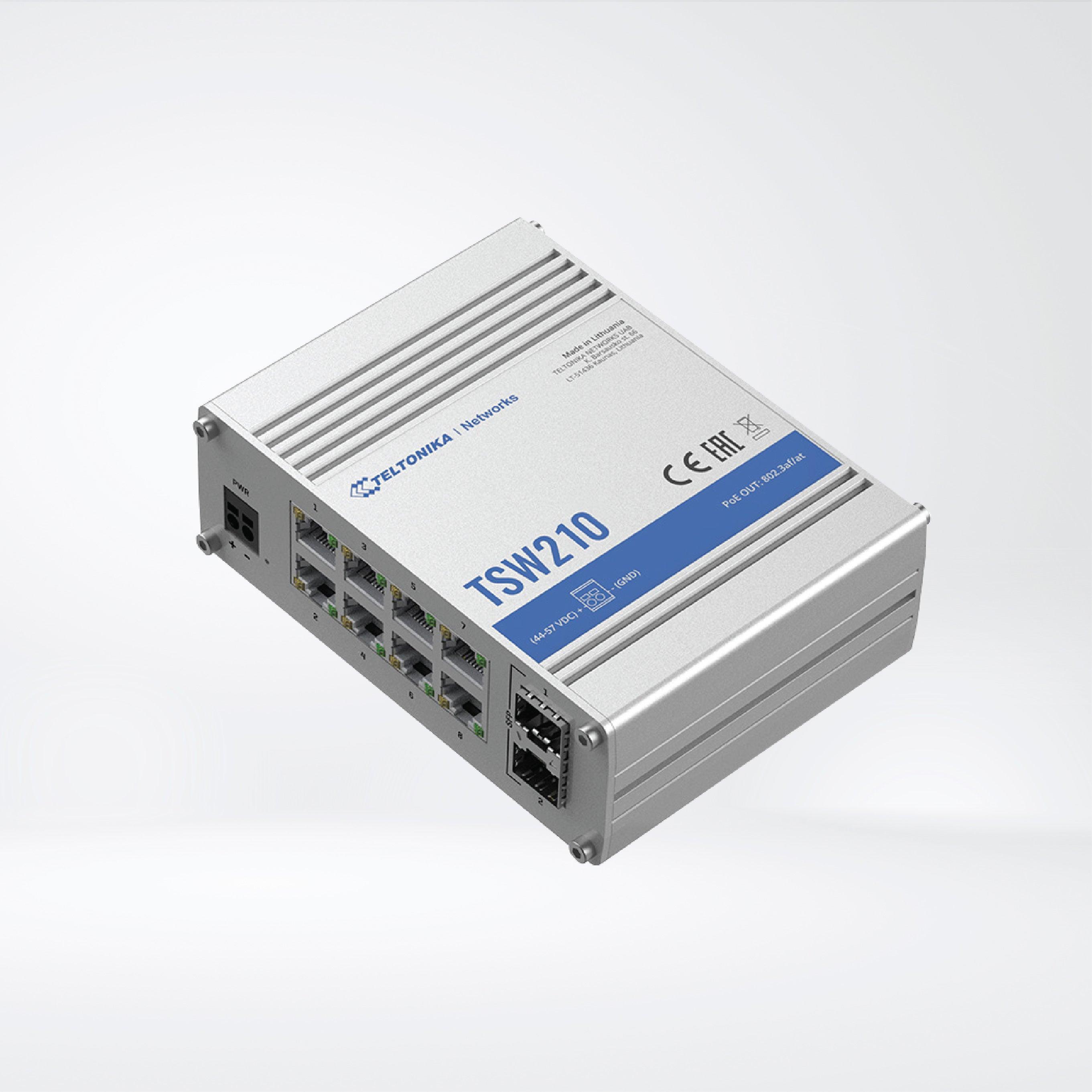 TSW210 Unmanaged Industrial Switch , offers a great combination of Gigabit Ethernet and SFP - Riverplus