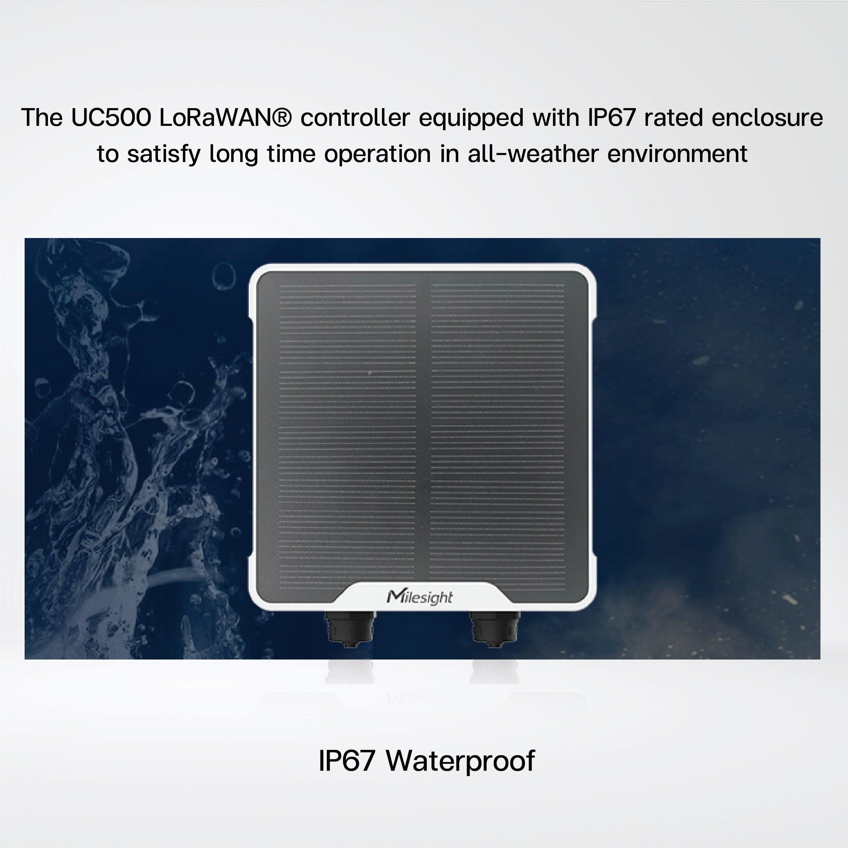 UC501 Wireless LoRaWAN Controller/ Solar Powered - Riverplus