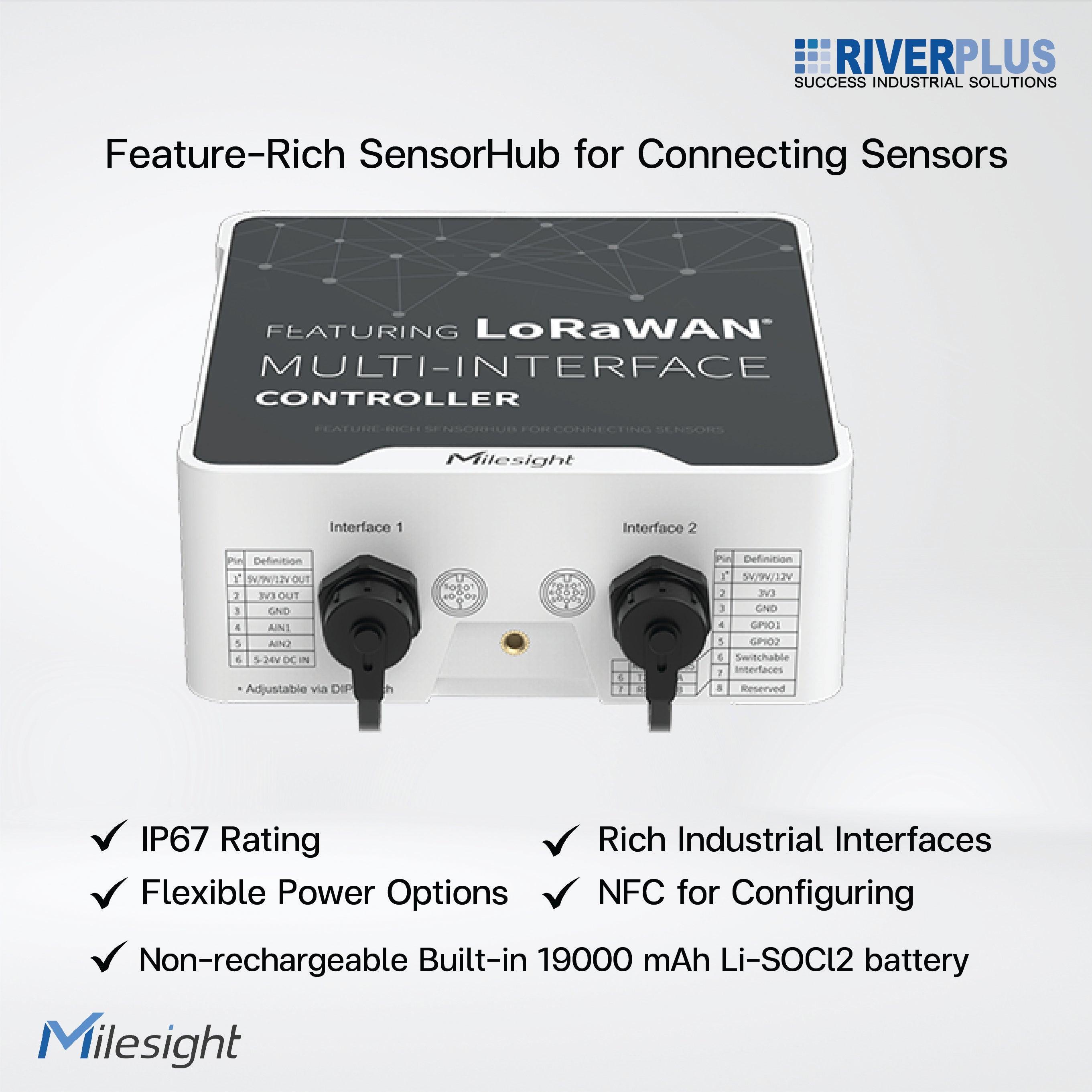 UC502 Wireless LoRaWAN Controller/ Battery Powered - Riverplus