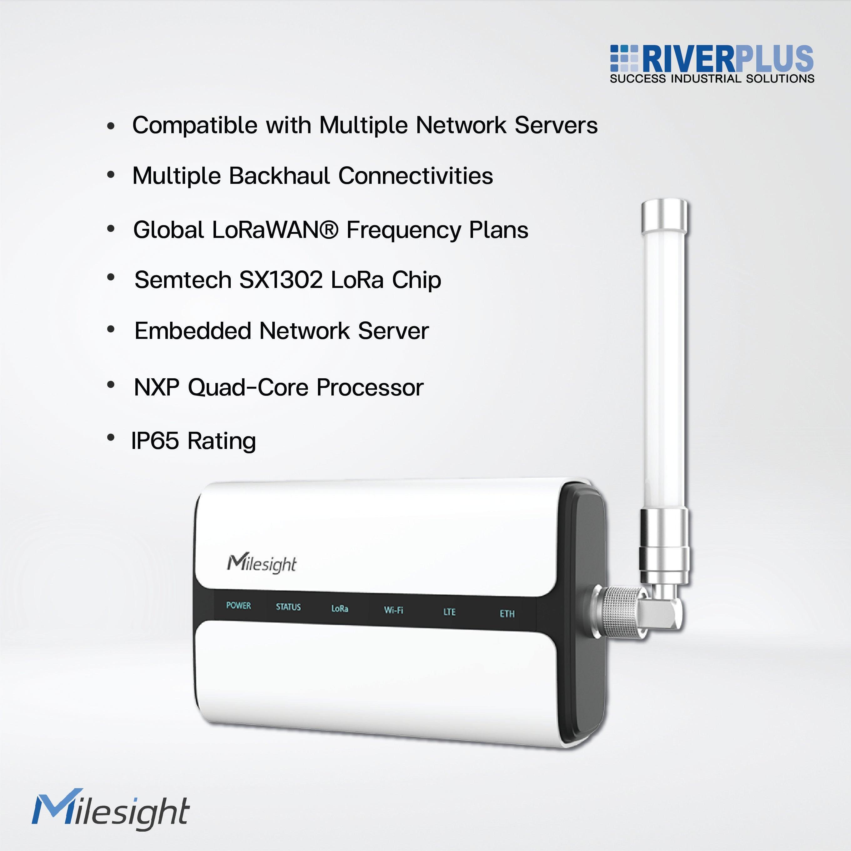 UG65 Semi-Industrial LoRaWAN® Gateway - Riverplus