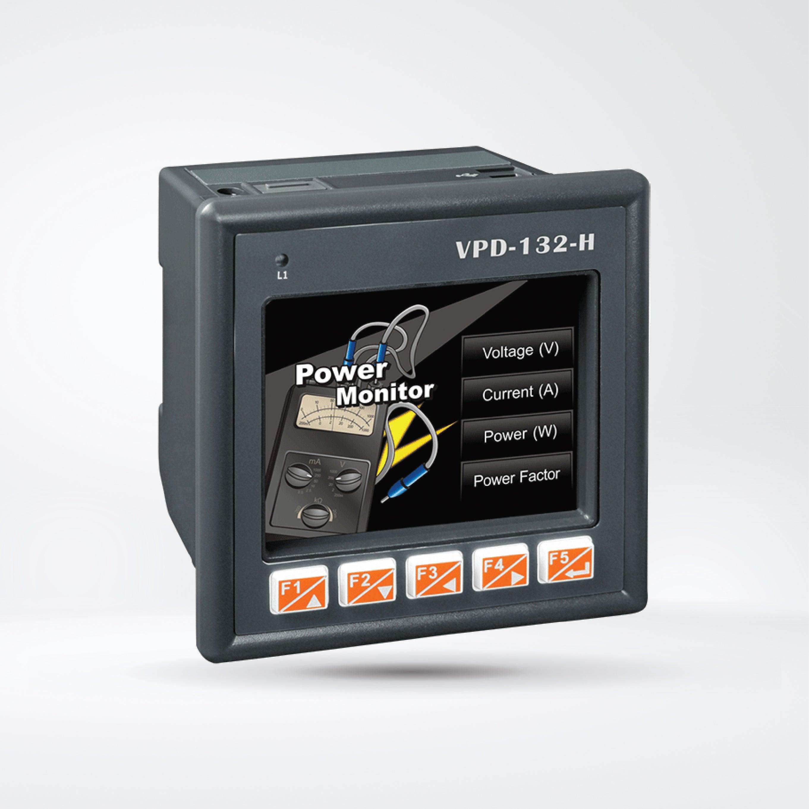 VPD-132-H 3.5" Touch HMI Device with 2 x RS-232/RS-485 and Rubber Keypad - Riverplus