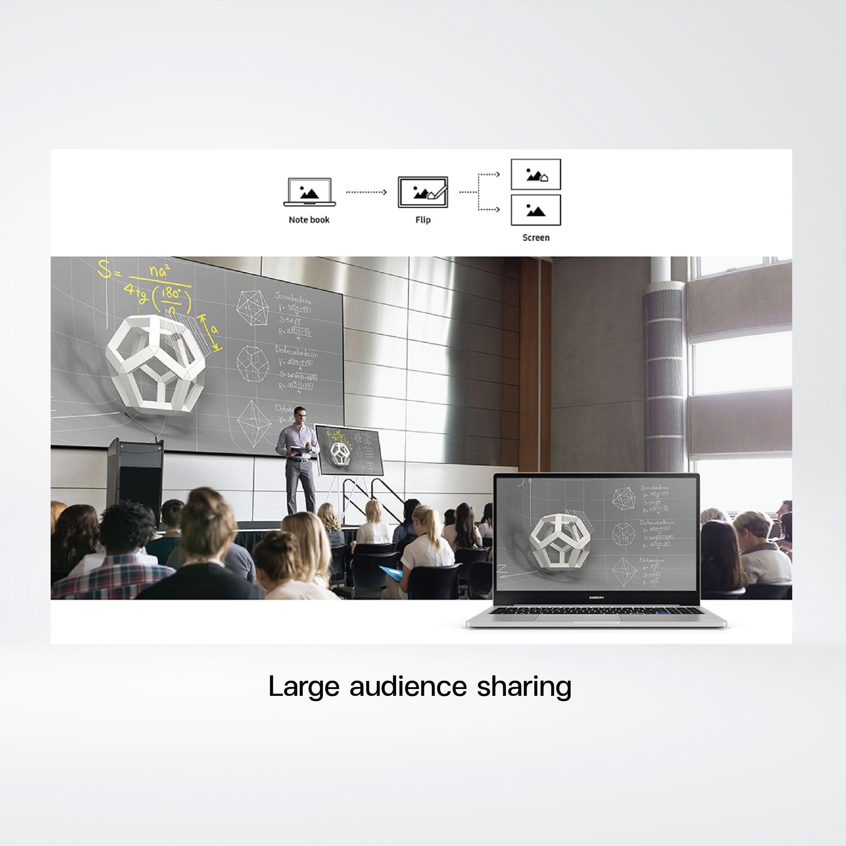 WM55R 55" UHD Resolution Multi-writing up to 4 ,8GB Storage .Tizen 5.0 - Riverplus