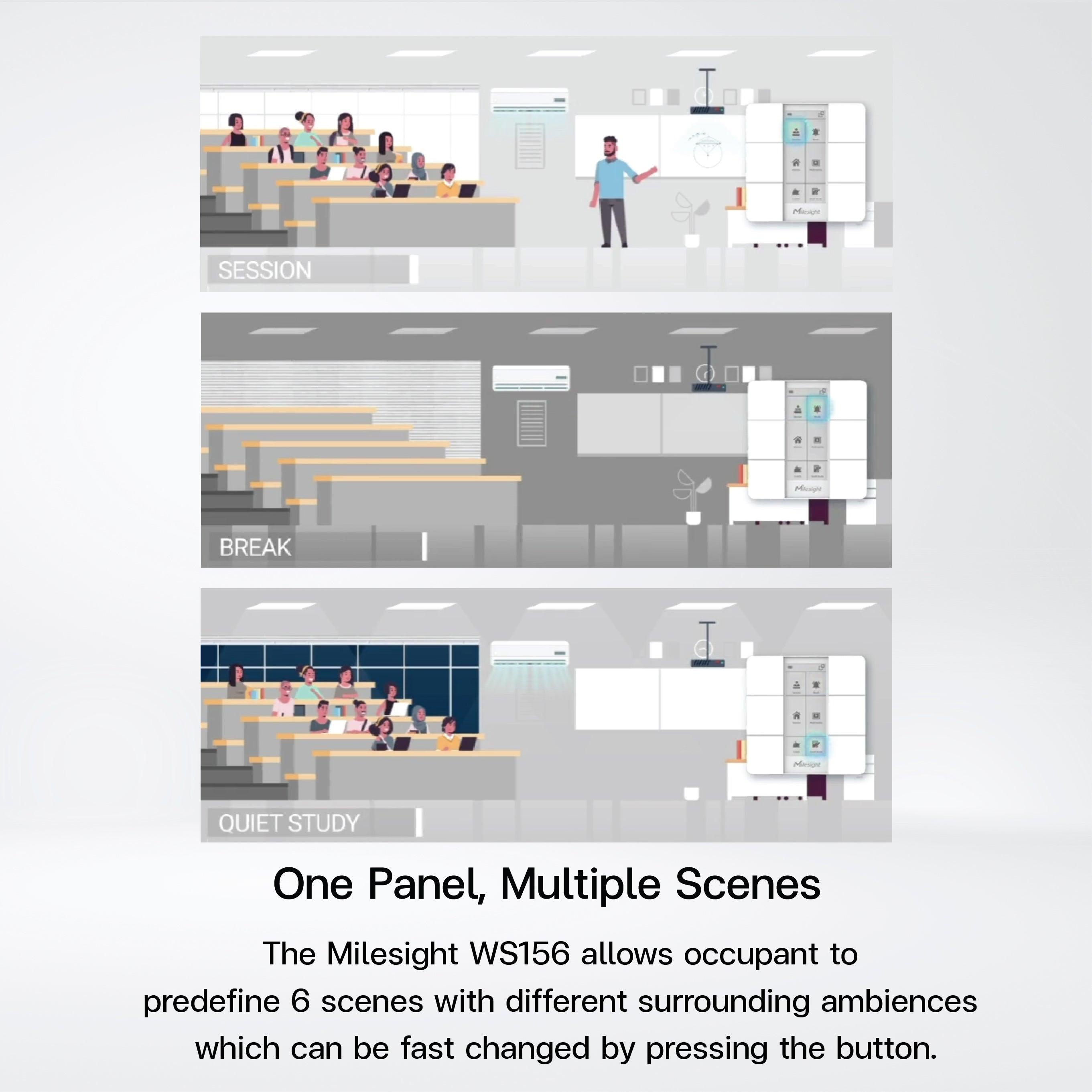 WS156 Smart Scene Panel - Riverplus