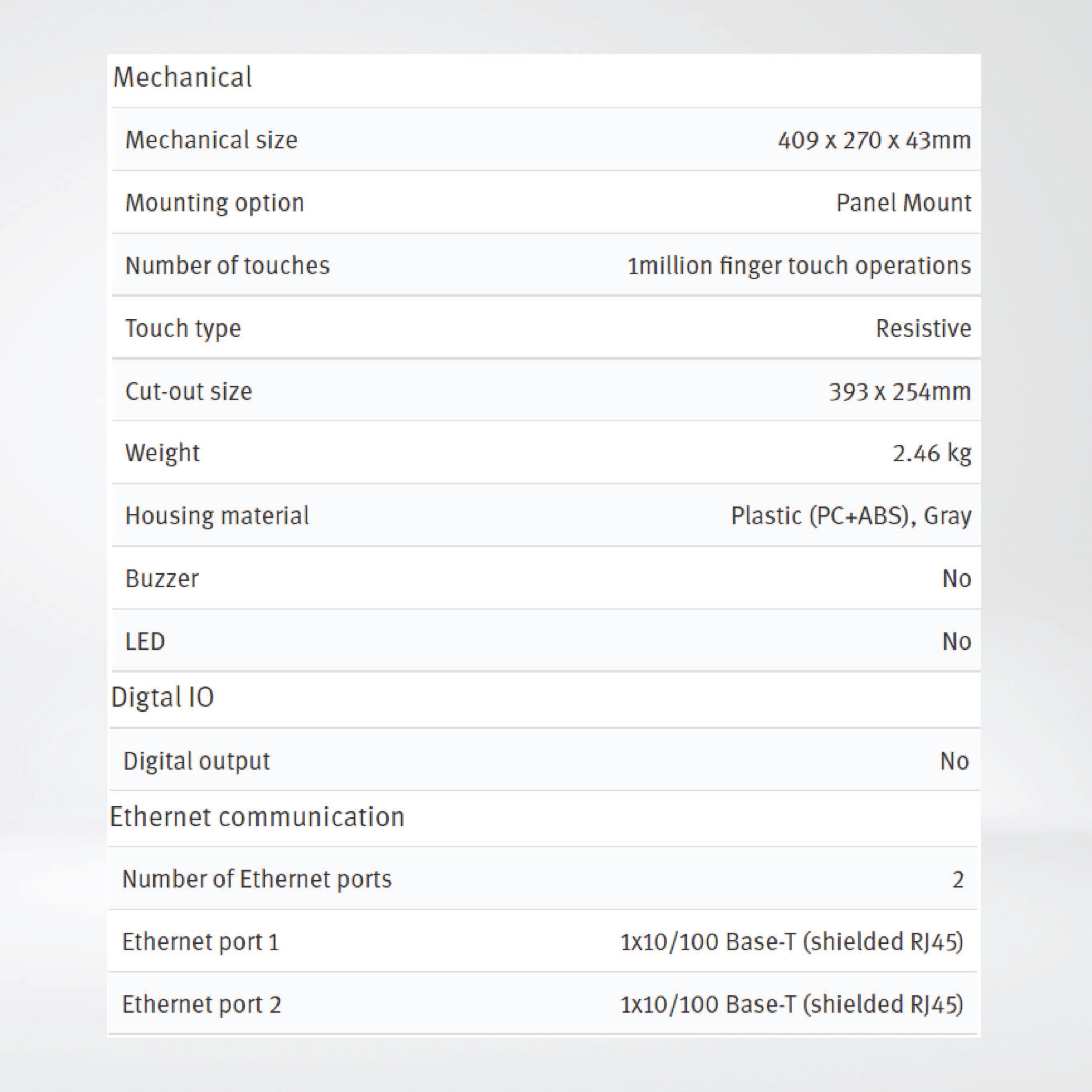 X2 base 15 v2 HP 15'' HMI with iX runtime - Riverplus