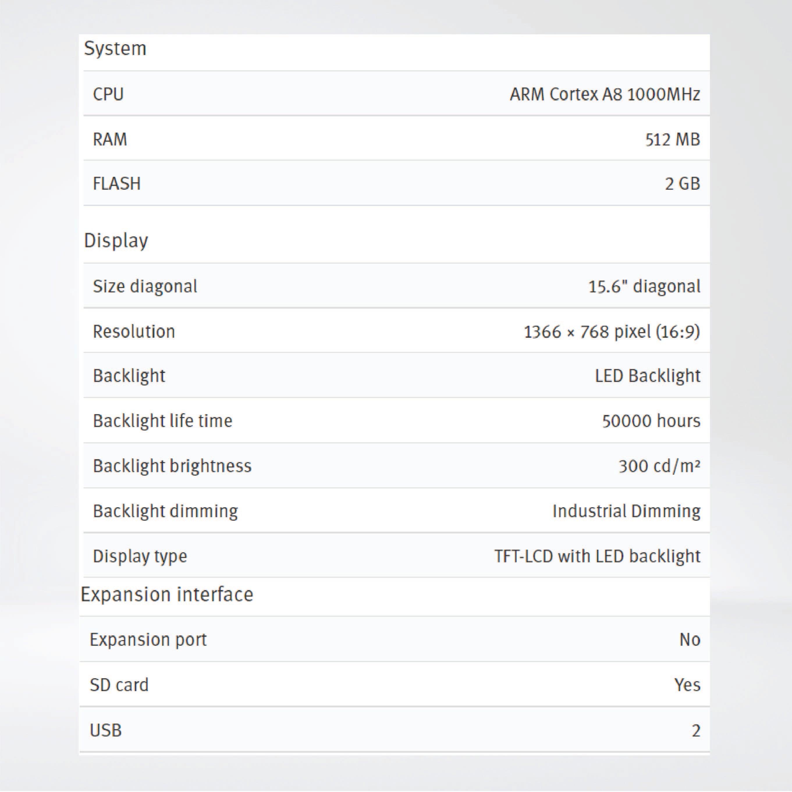 X2 base 15 v2 HP 15'' HMI with iX runtime - Riverplus