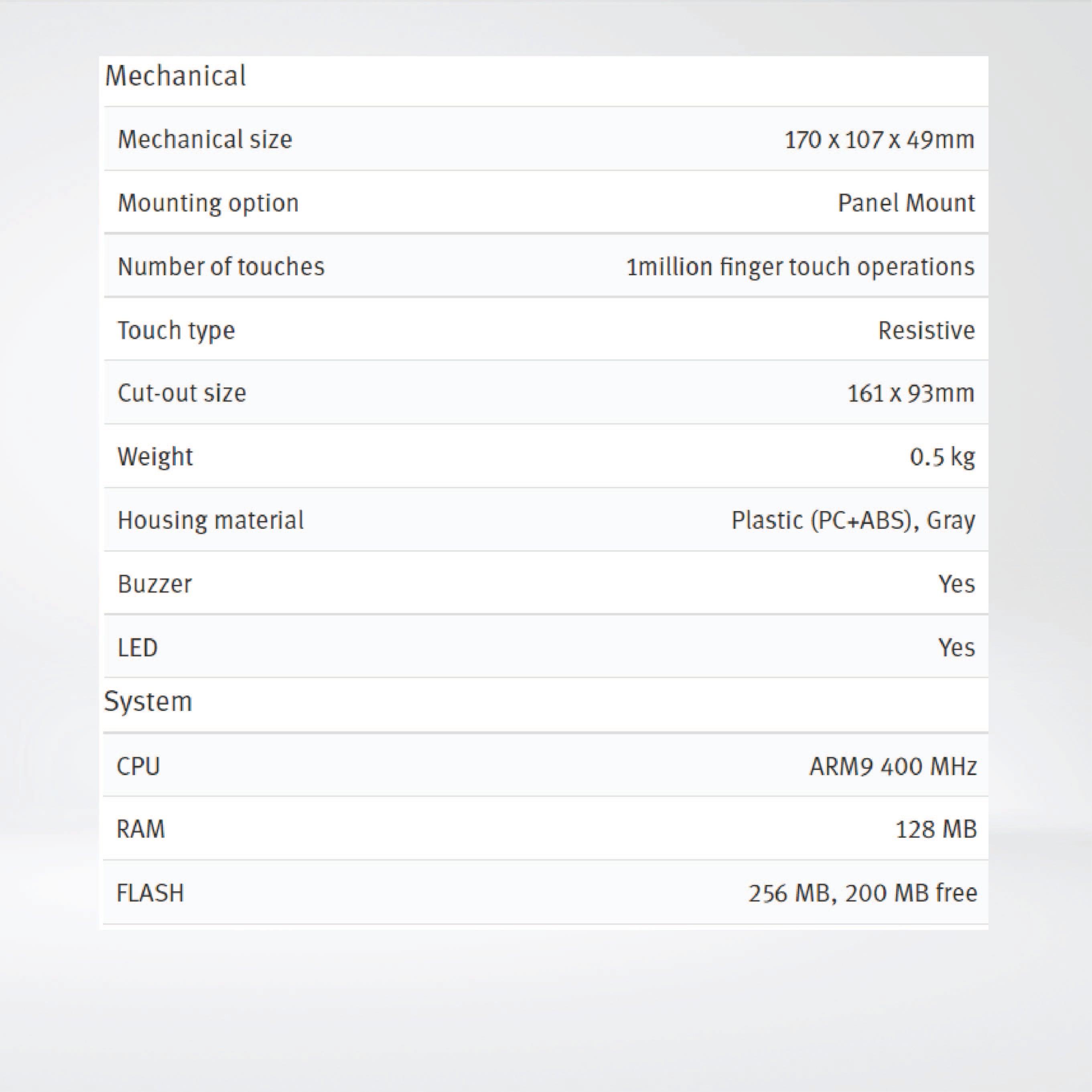 X2 base 5 5'' HMI with iX runtime - Riverplus