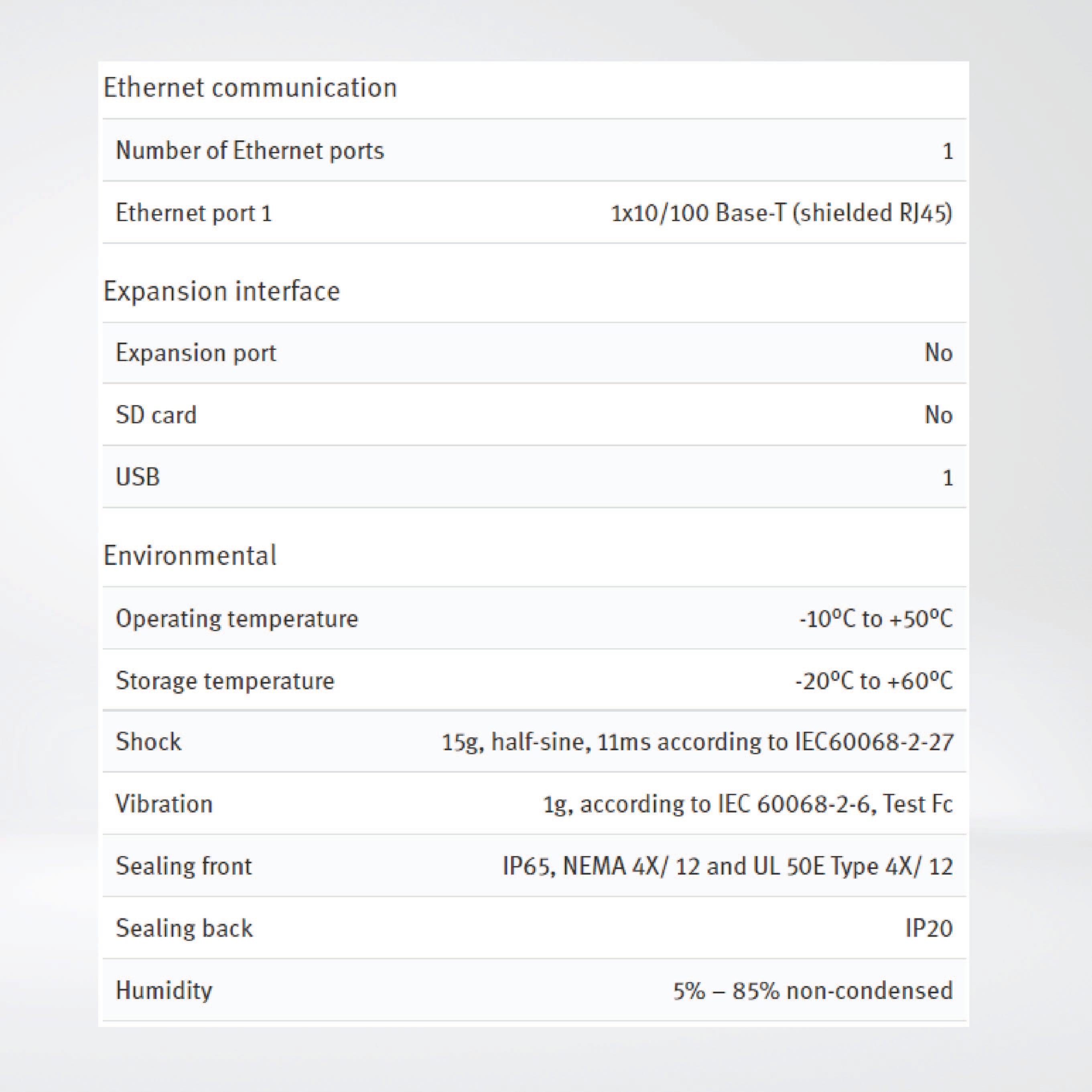 X2 base 5 v2 5'' HMI with iX runtime - Riverplus