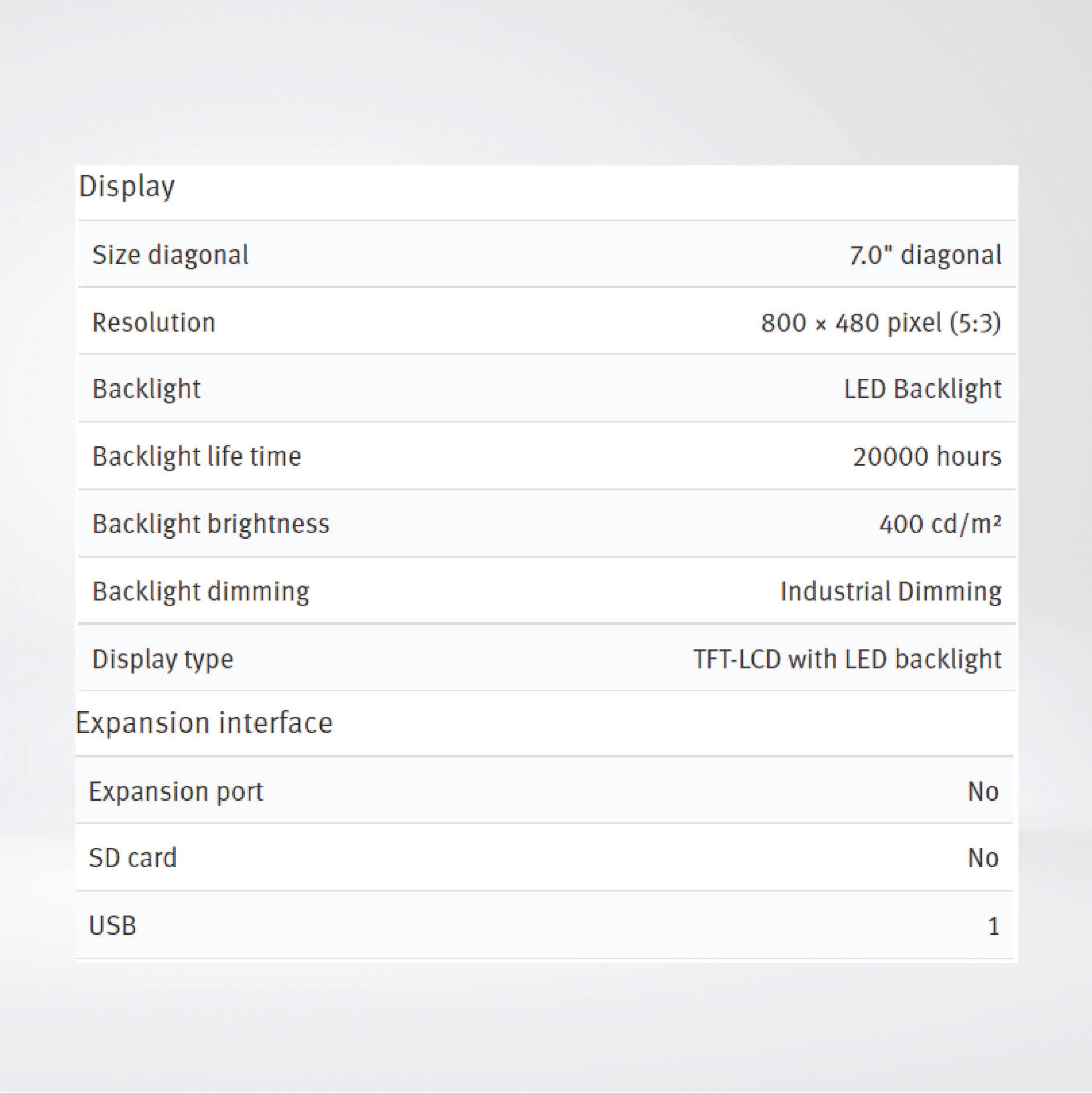 X2 base 7 v2 7'' HMI with iX runtime - Riverplus