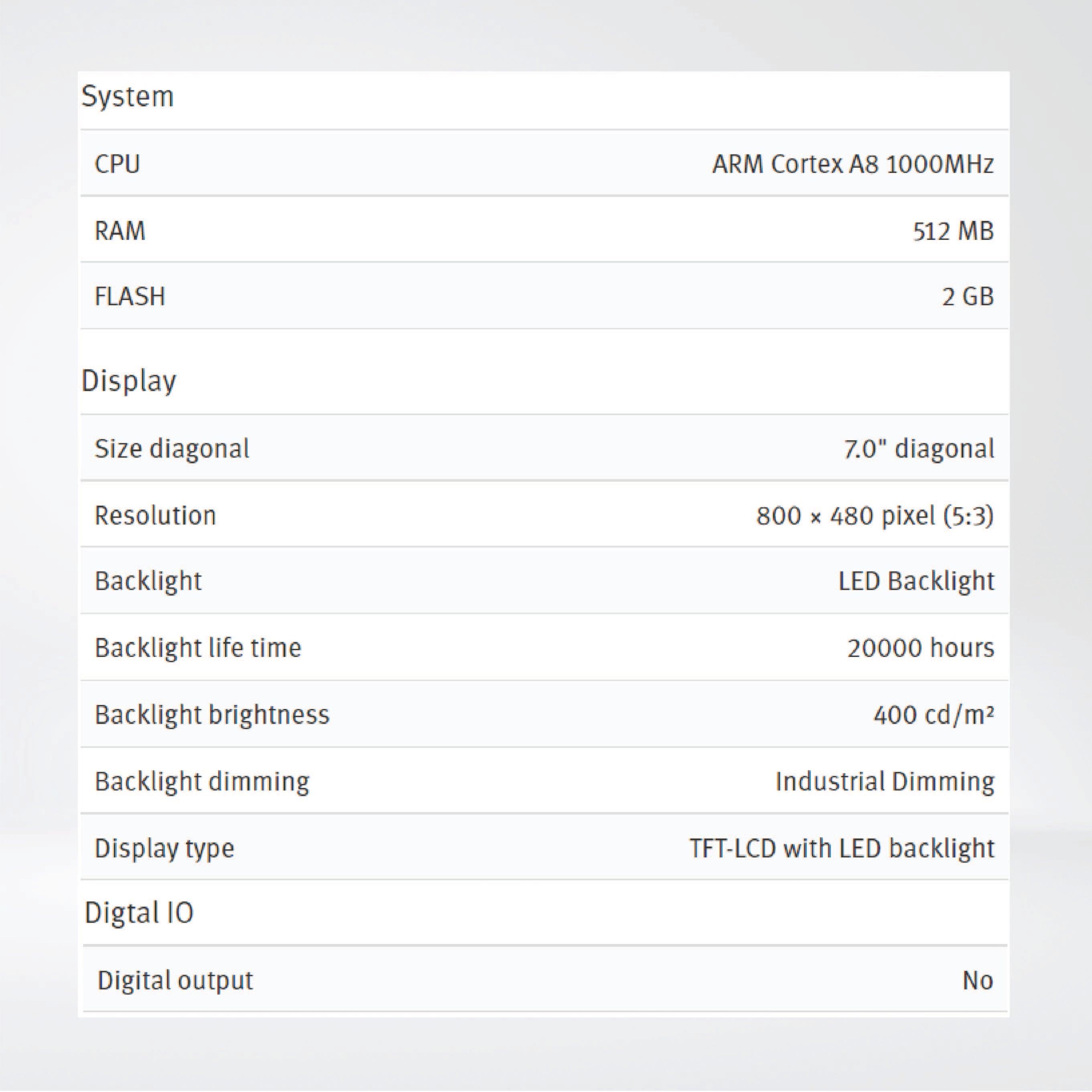 X2 base 7 v2 HP 7'' HMI with iX runtime - Riverplus