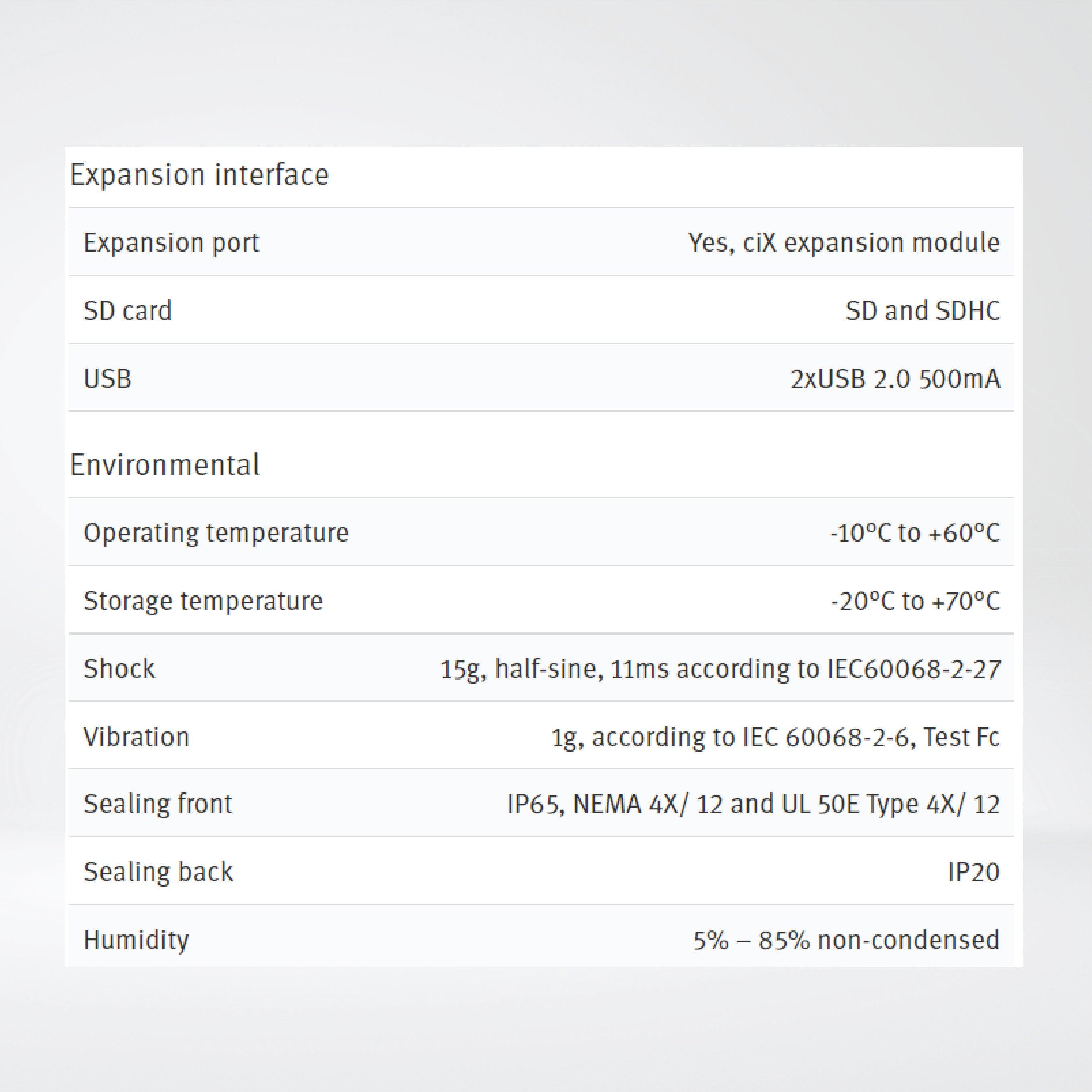 X2 control 10 10'' HMI with iX runtime and CODESYS soft control - Riverplus
