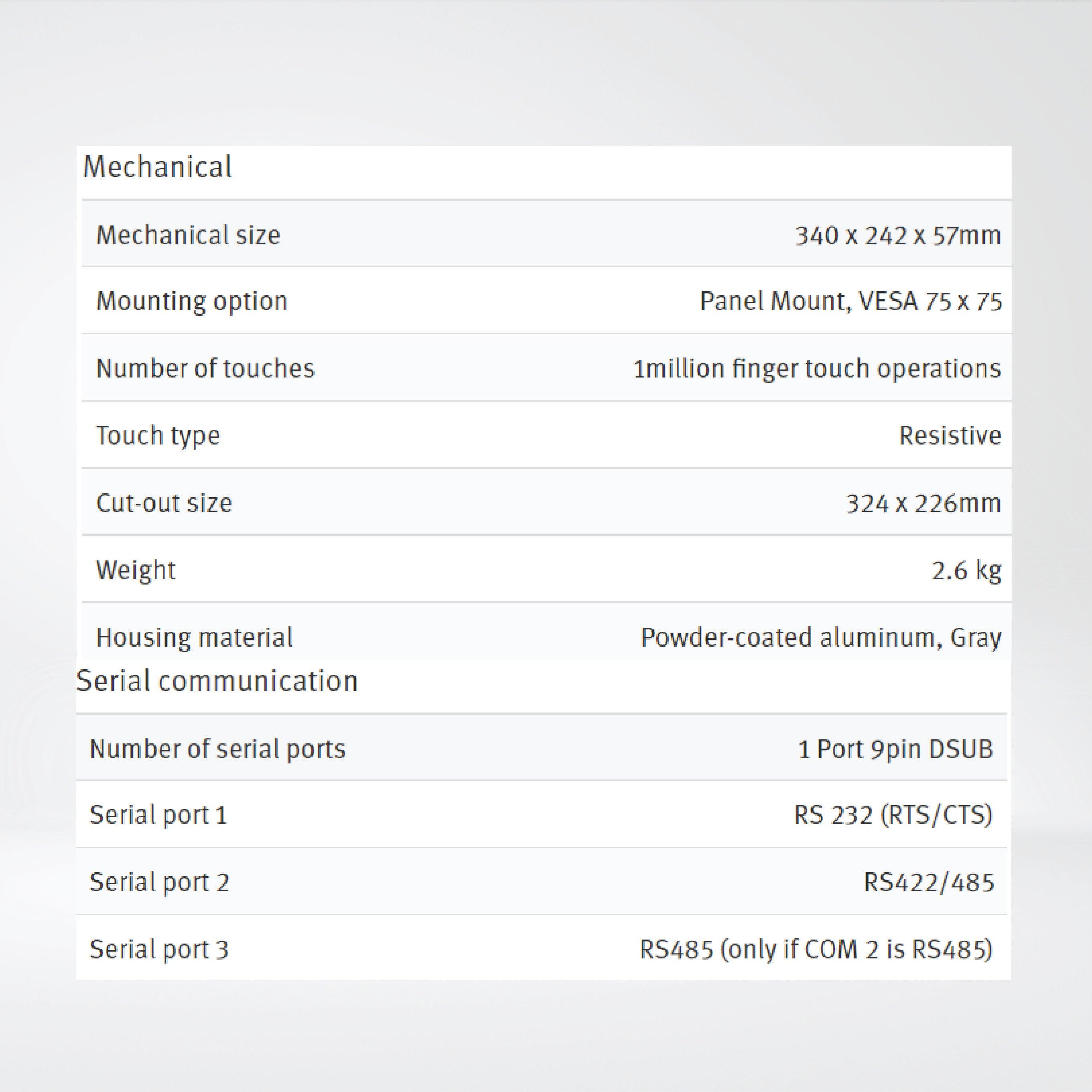 X2 control 12 12'' HMI with iX runtime and CODESYS soft control - Riverplus